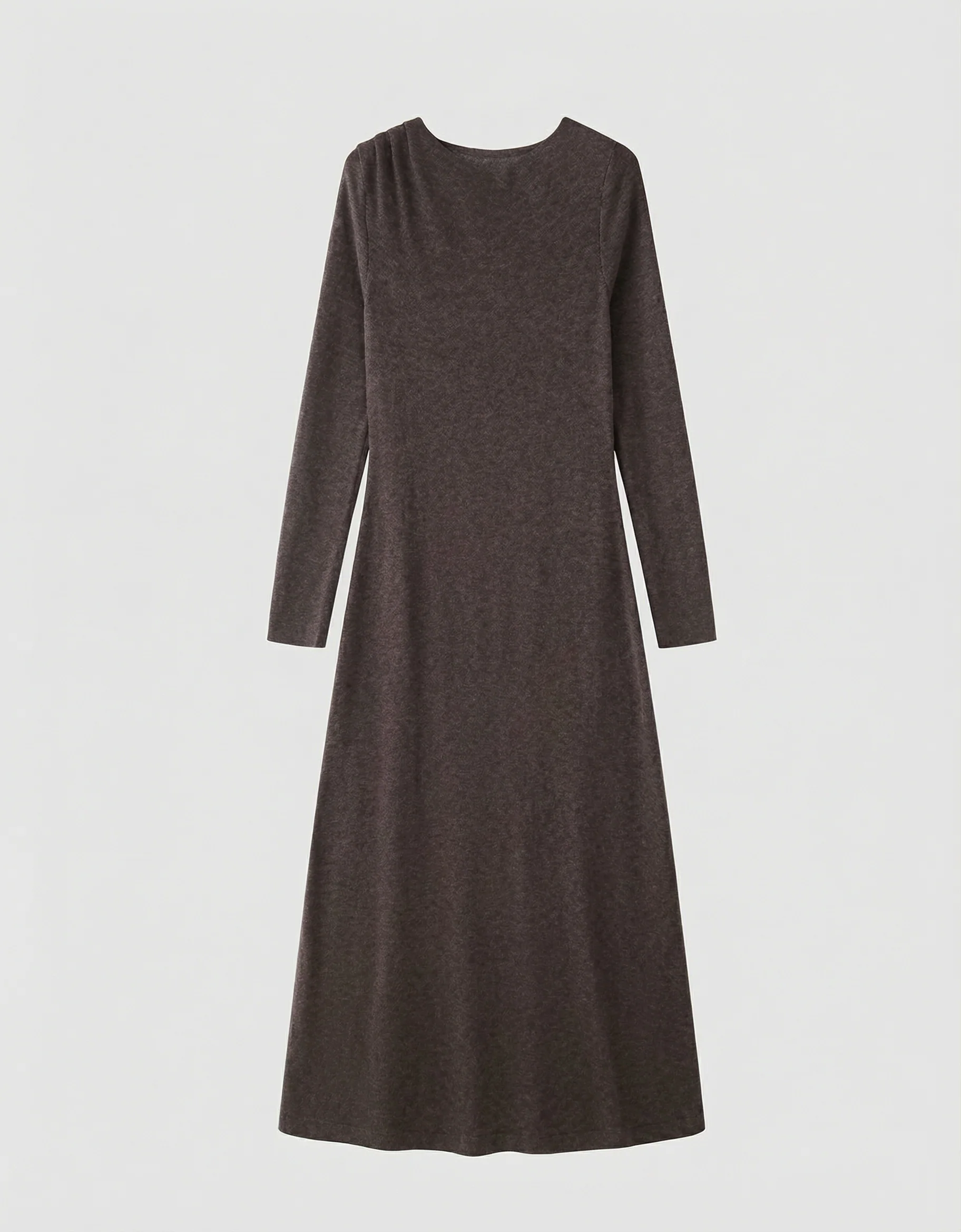 Merino A-Line Knit Maxi Dress - Image 8