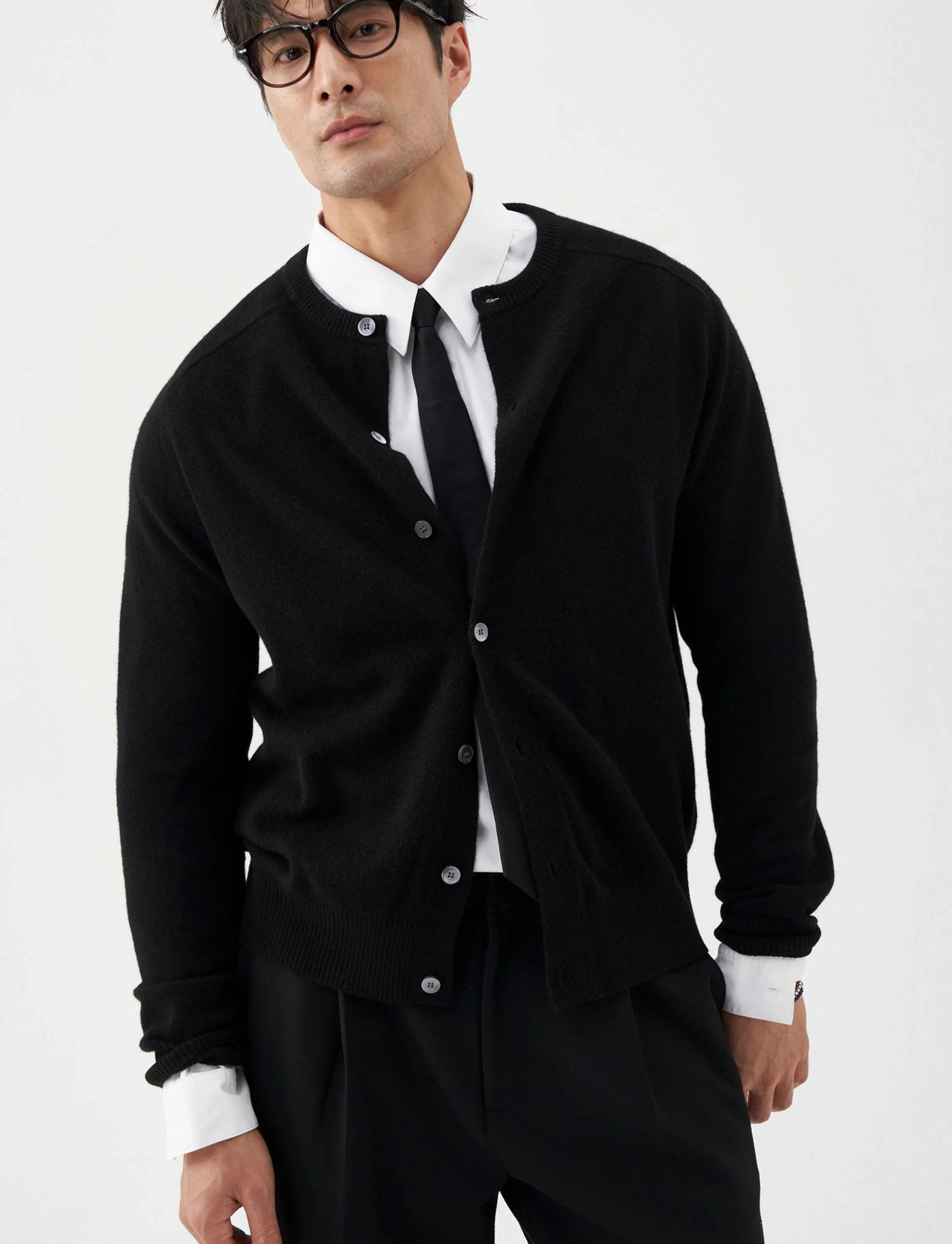 Merino Button Cardigan - Image 3