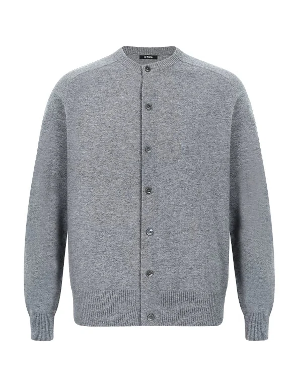 Merino Button Cardigan - Image 6