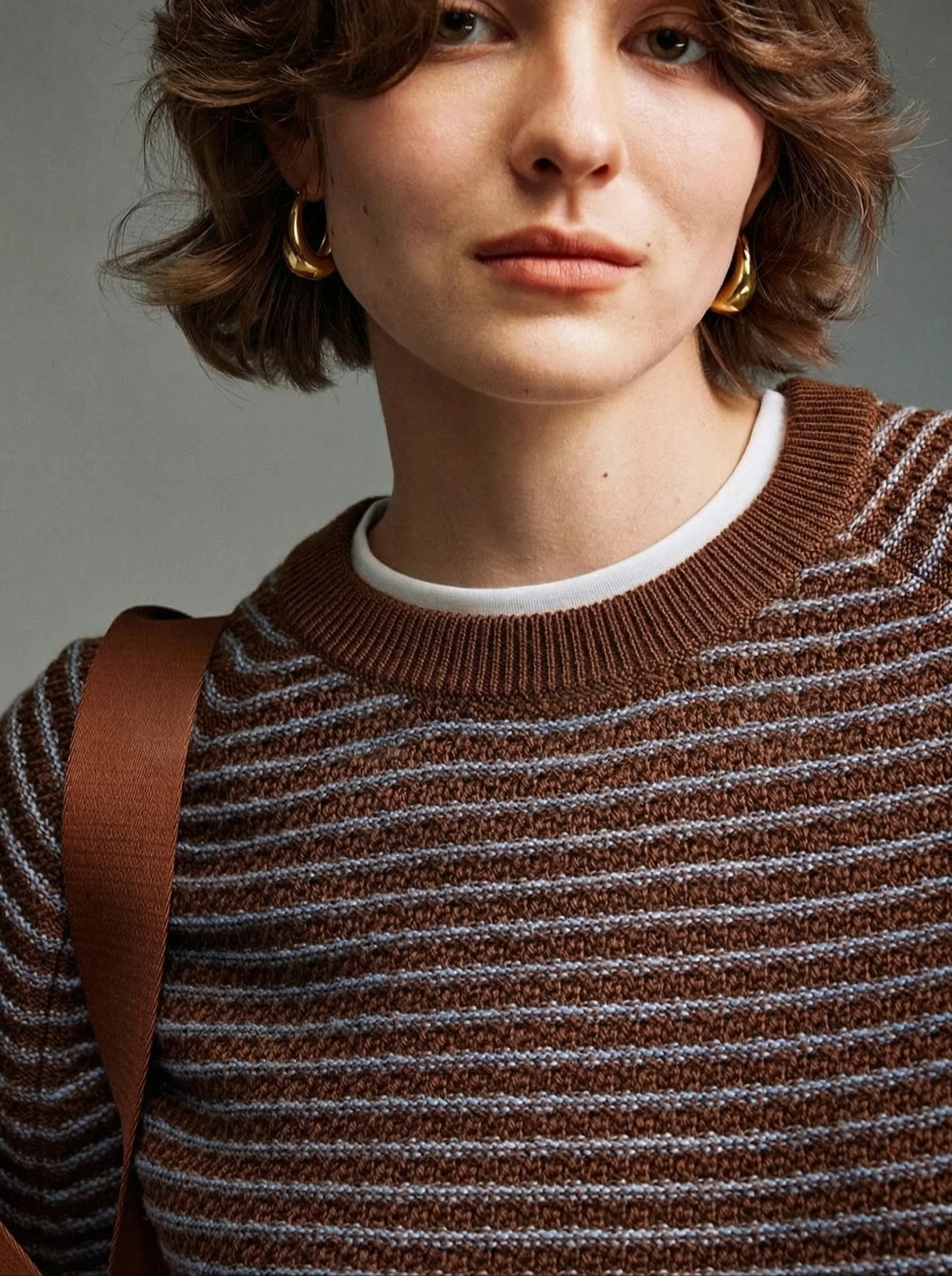 Merino Chevron Stripe Sweater - Image 4