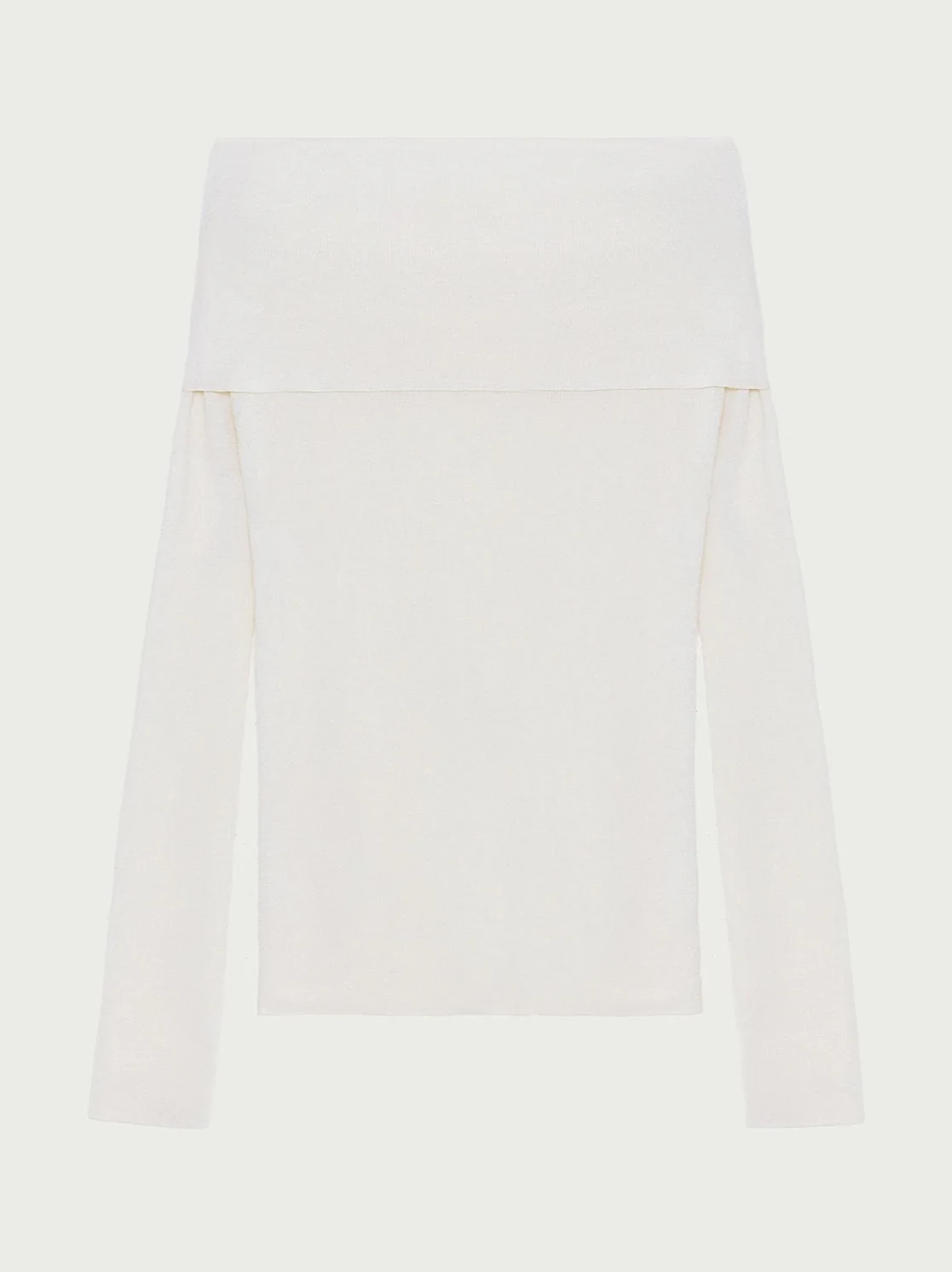 Merino Convertible Collar Knit - Image 8