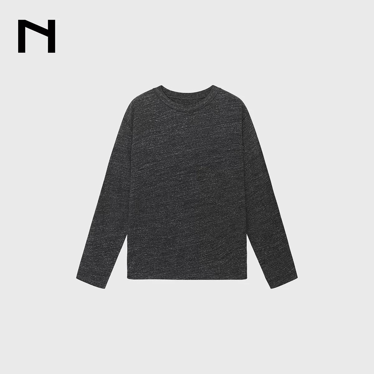 Merino Cotton Crewneck Long-Sleeve Tee - Image 9