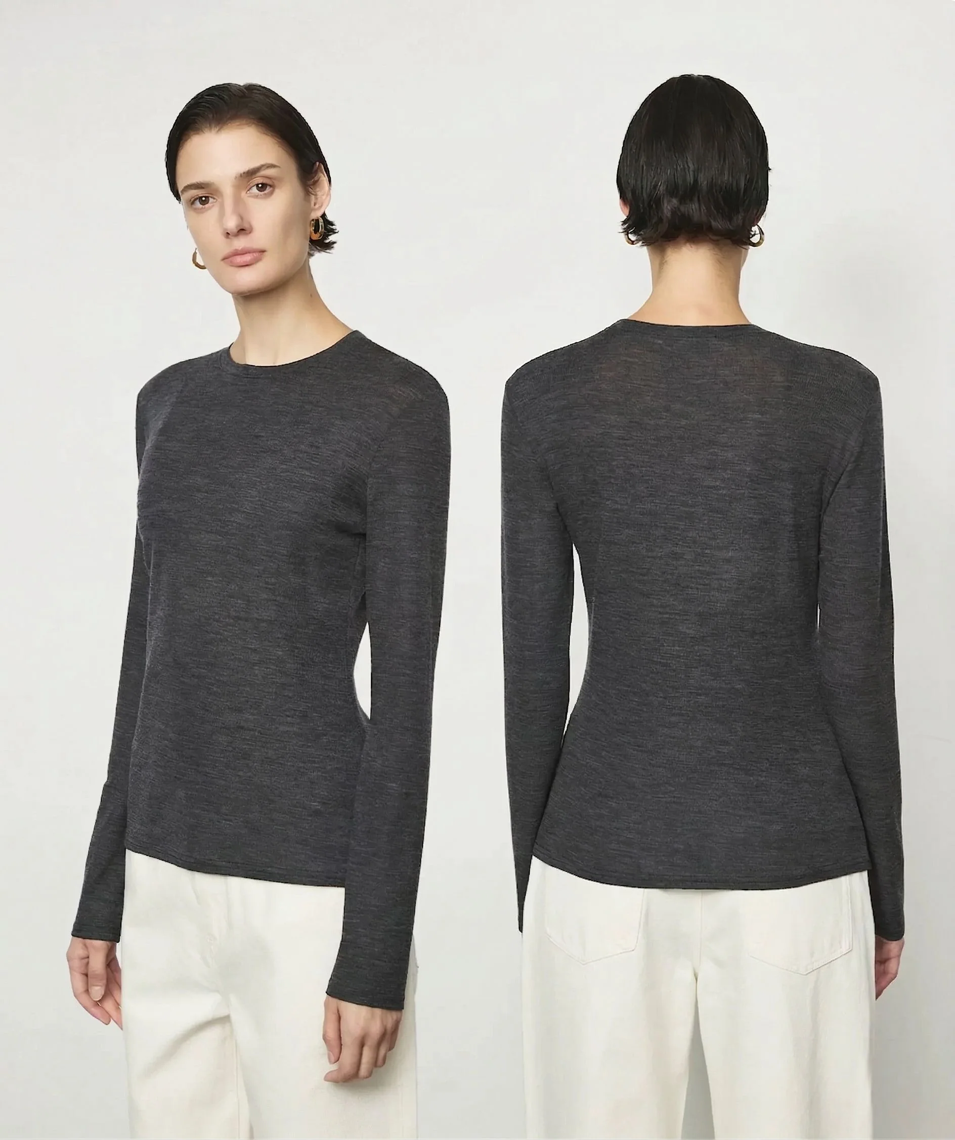 Merino Crewneck Top - Image 4