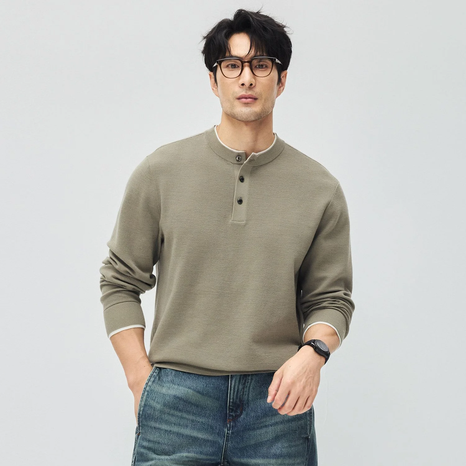 Merino Henley Sweater - Image 6