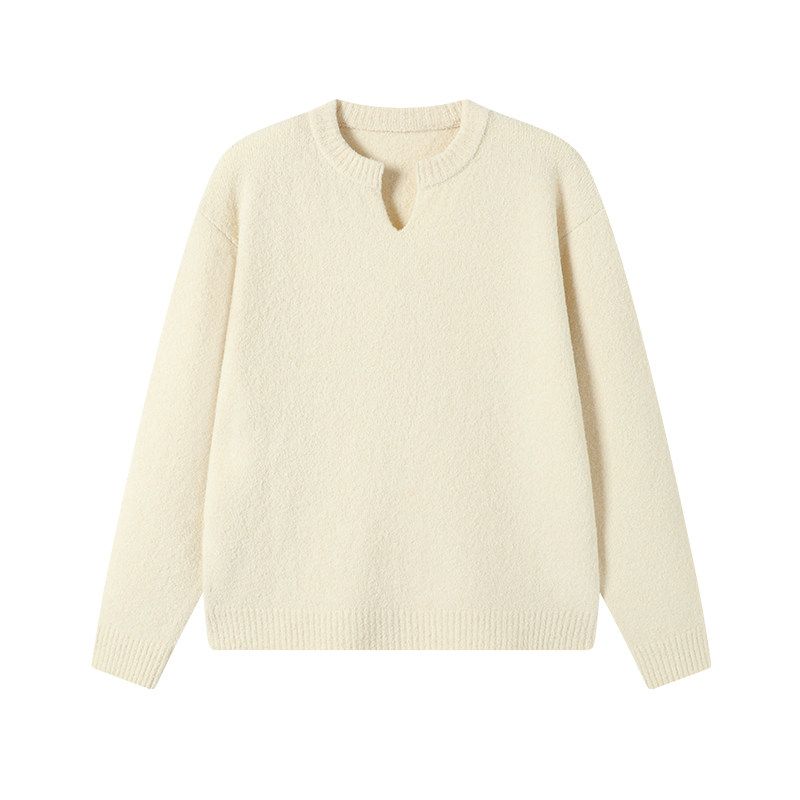 Merino Notch Neck Sweater - Image 5