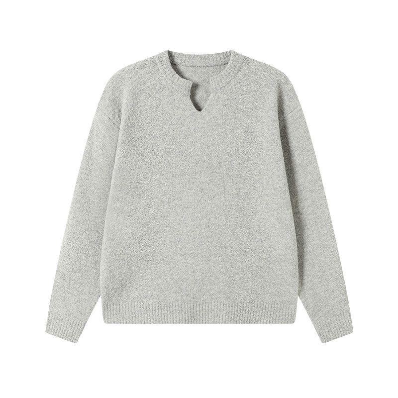 Merino Notch Neck Sweater - Image 6
