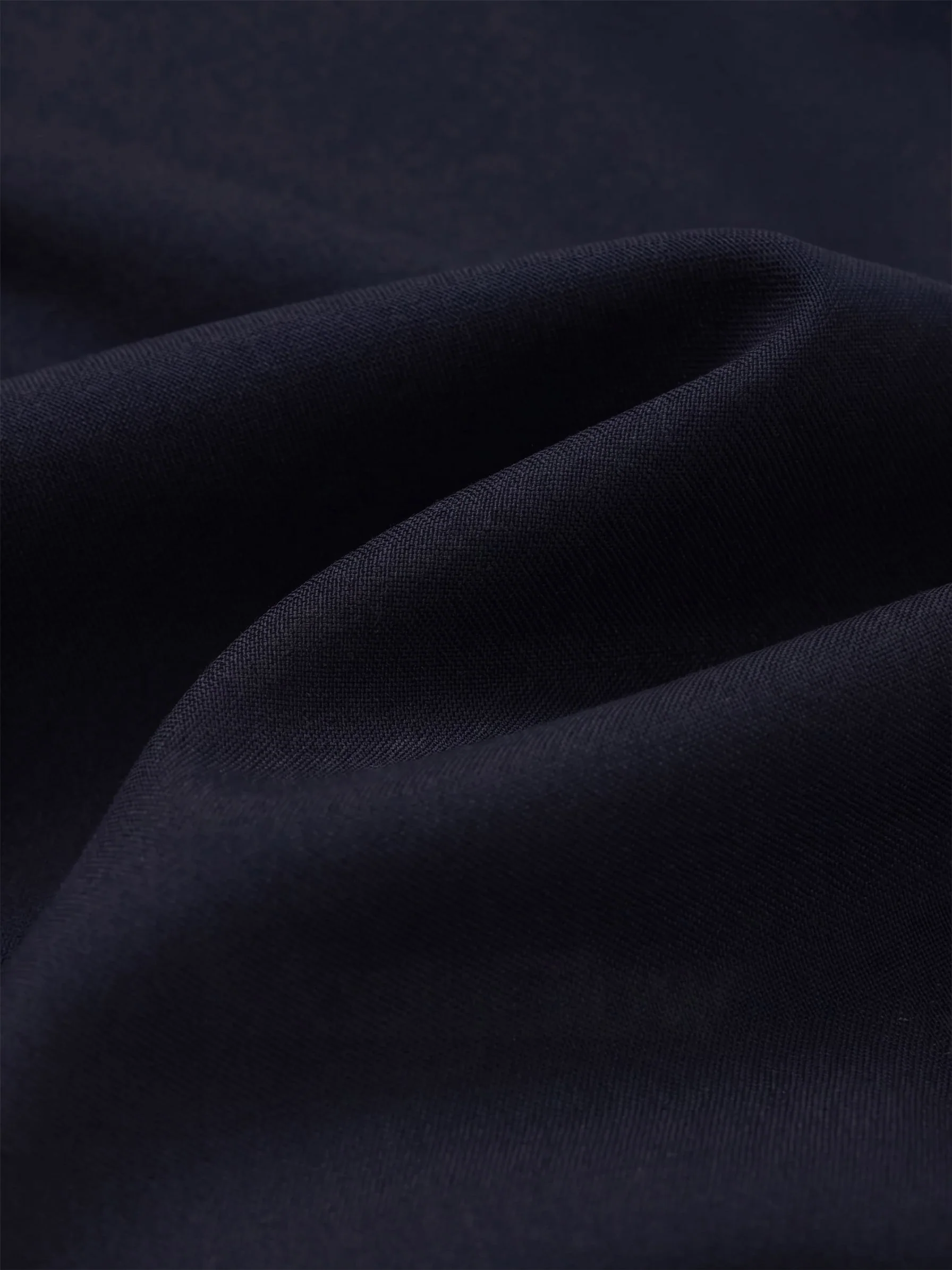 Merino Pleated Wide-Leg Trousers - Image 6
