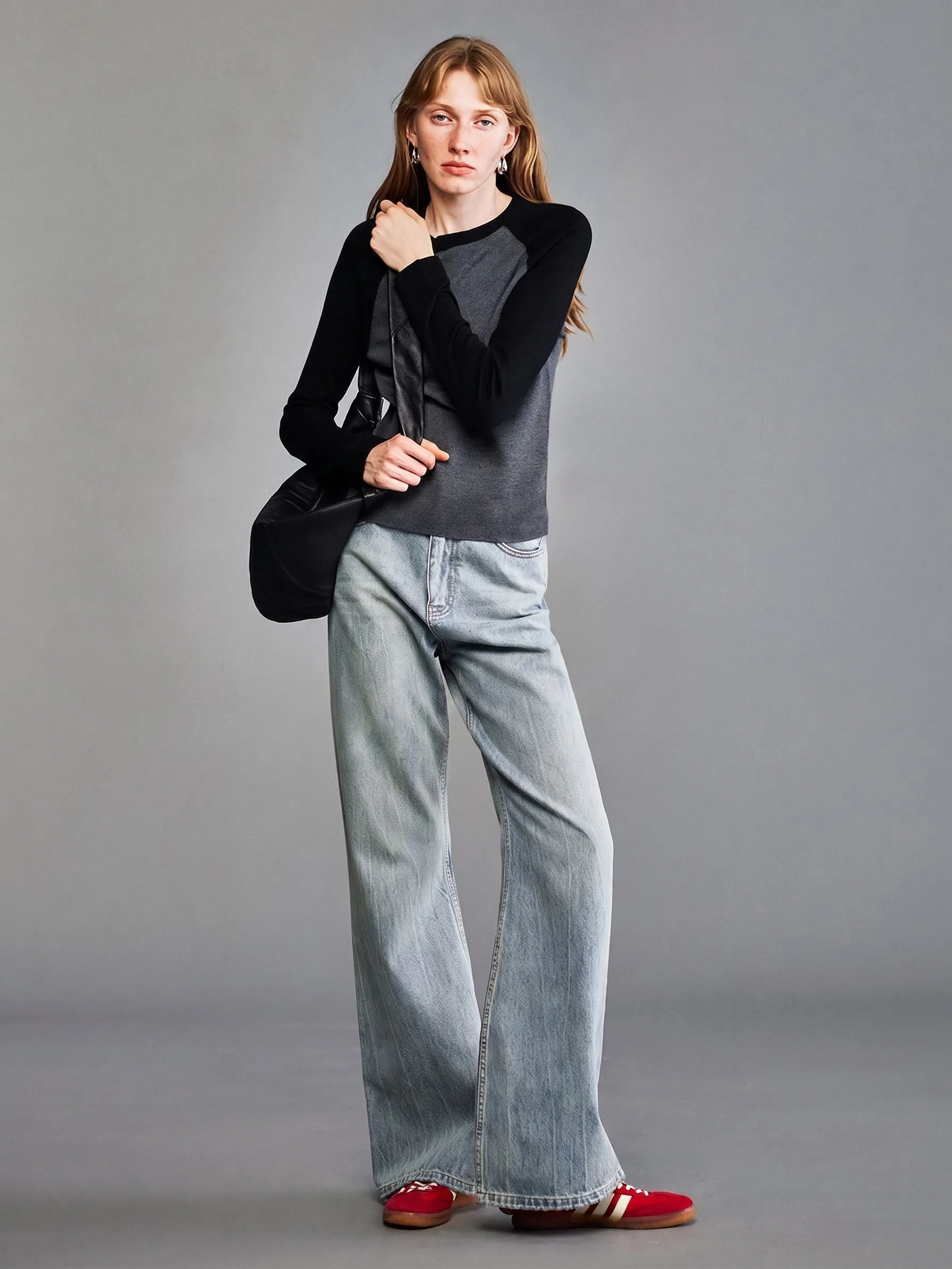Merino Raglan Knit Sweater - Image 4