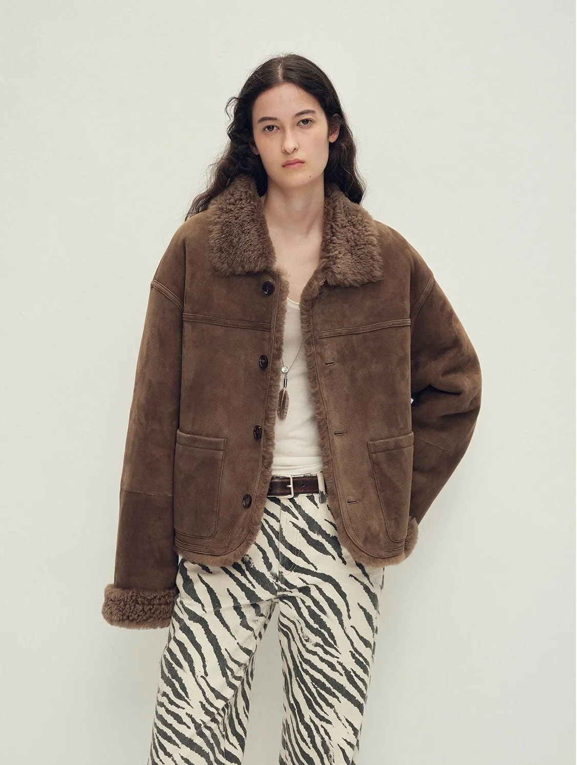 Merino Shearling Jacket - Image 7