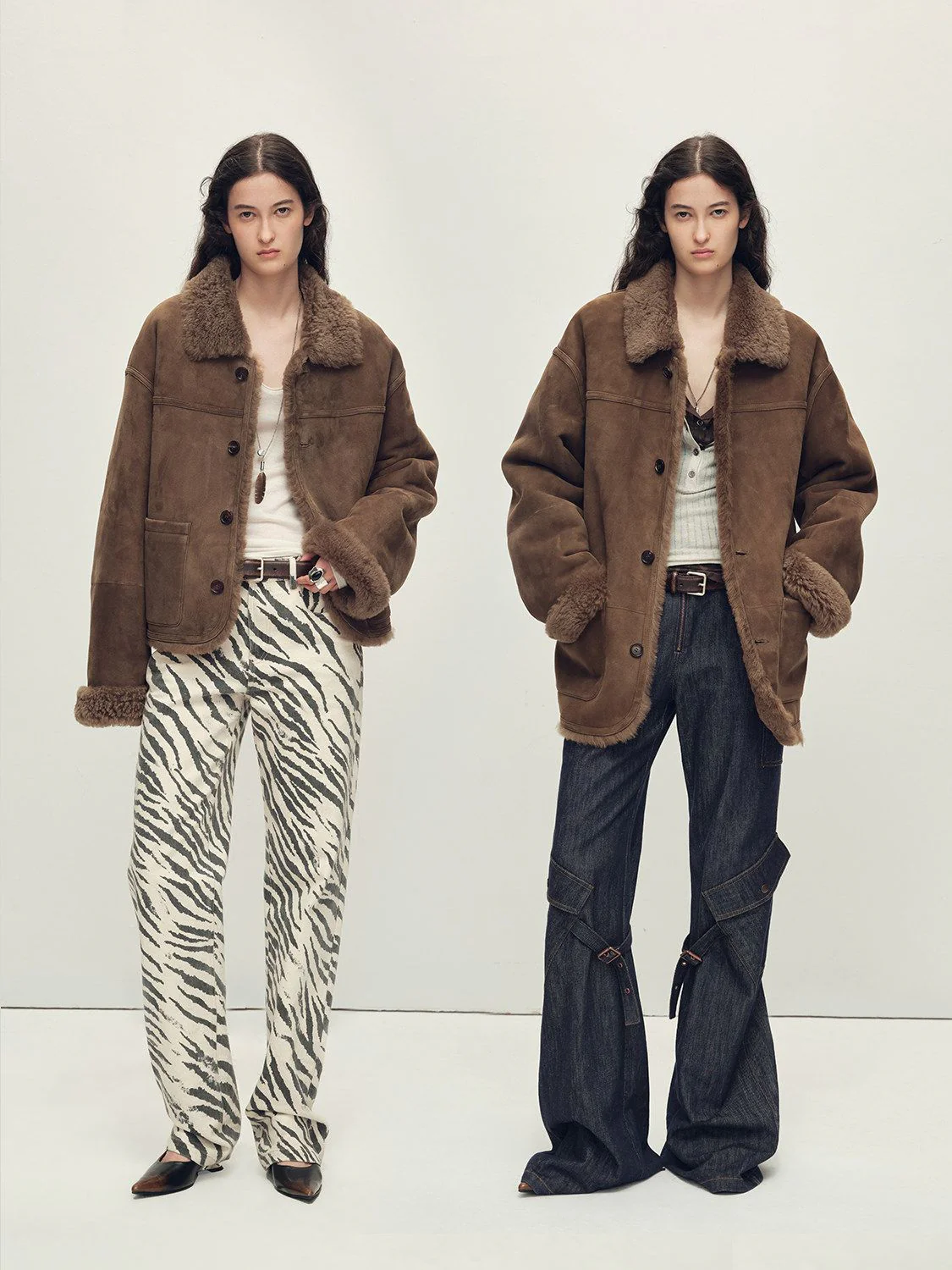 Merino Shearling Suede Jacket - Image 5