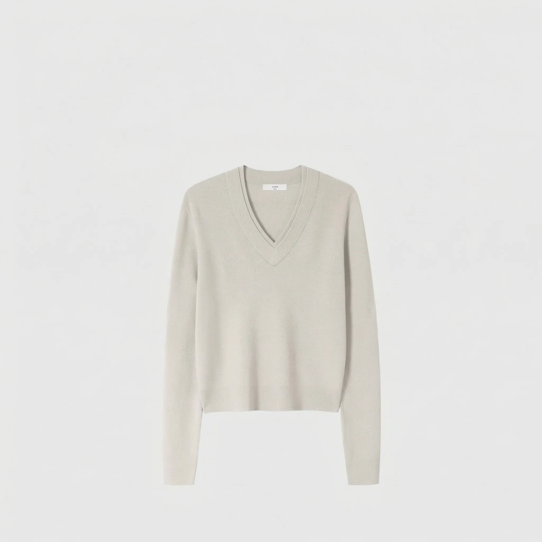 Merino Shimmer V-Neck Sweater - Image 6