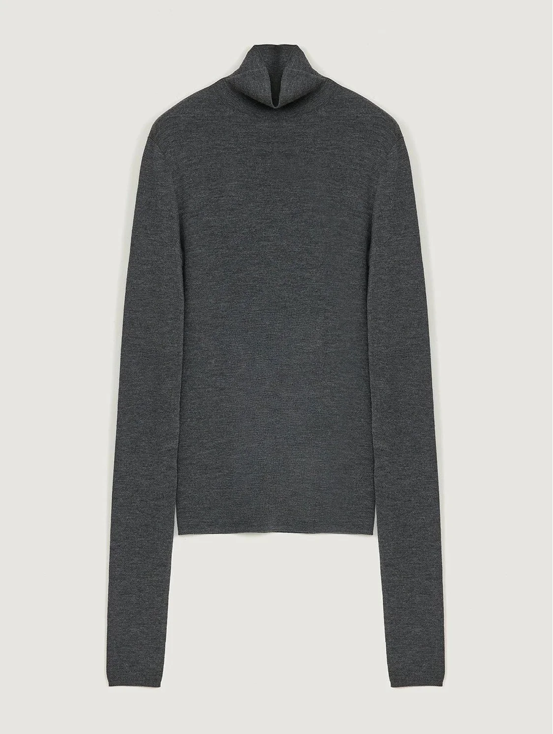 Merino Split-Sleeve Knit Top - Image 10