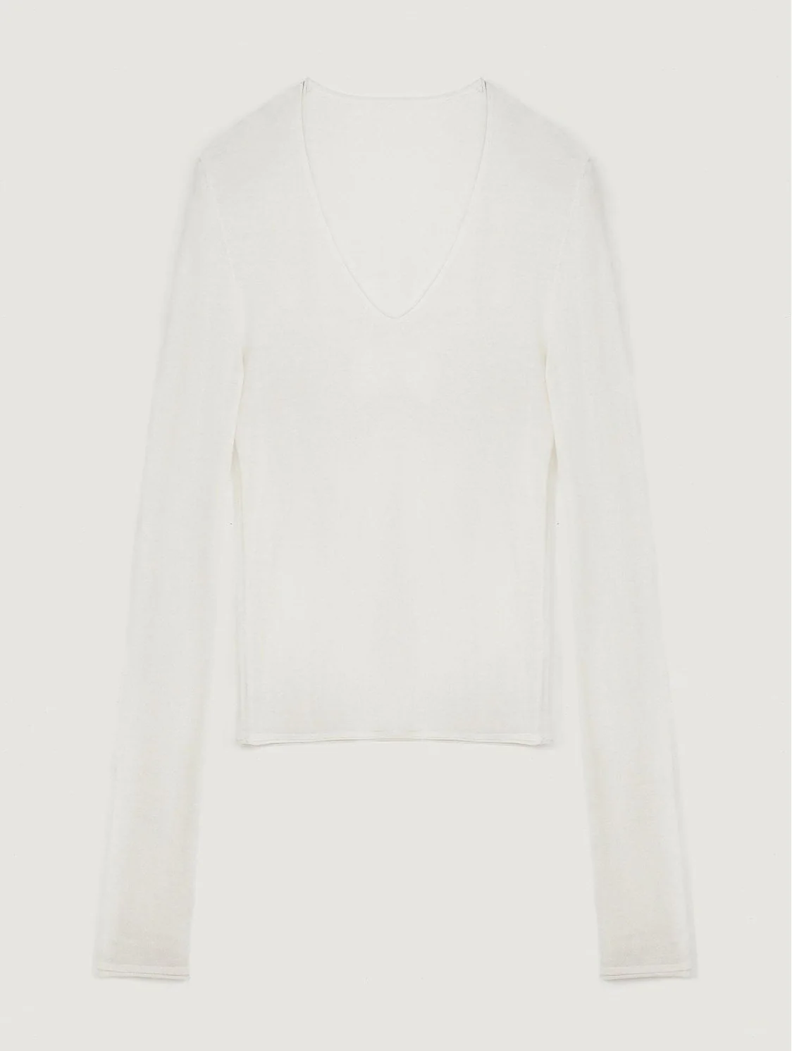Merino Split-Sleeve Knit Top - Image 12