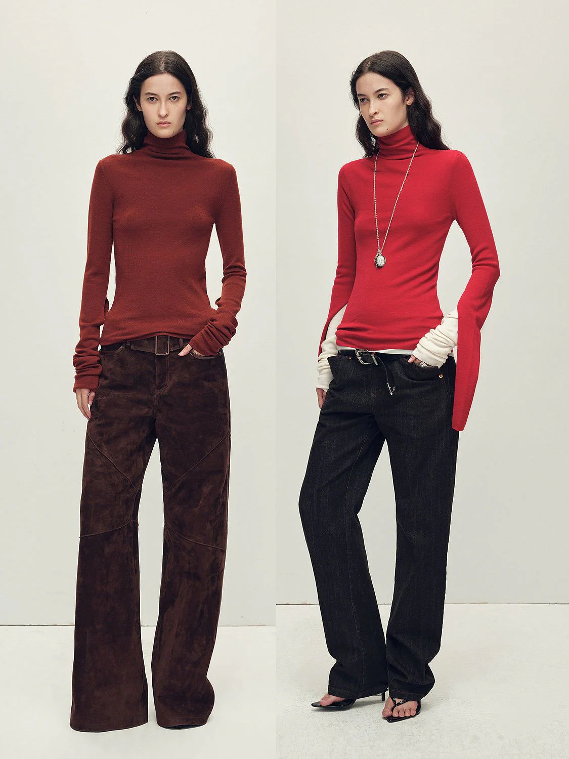 Merino Split-Sleeve Knit Top - Image 5