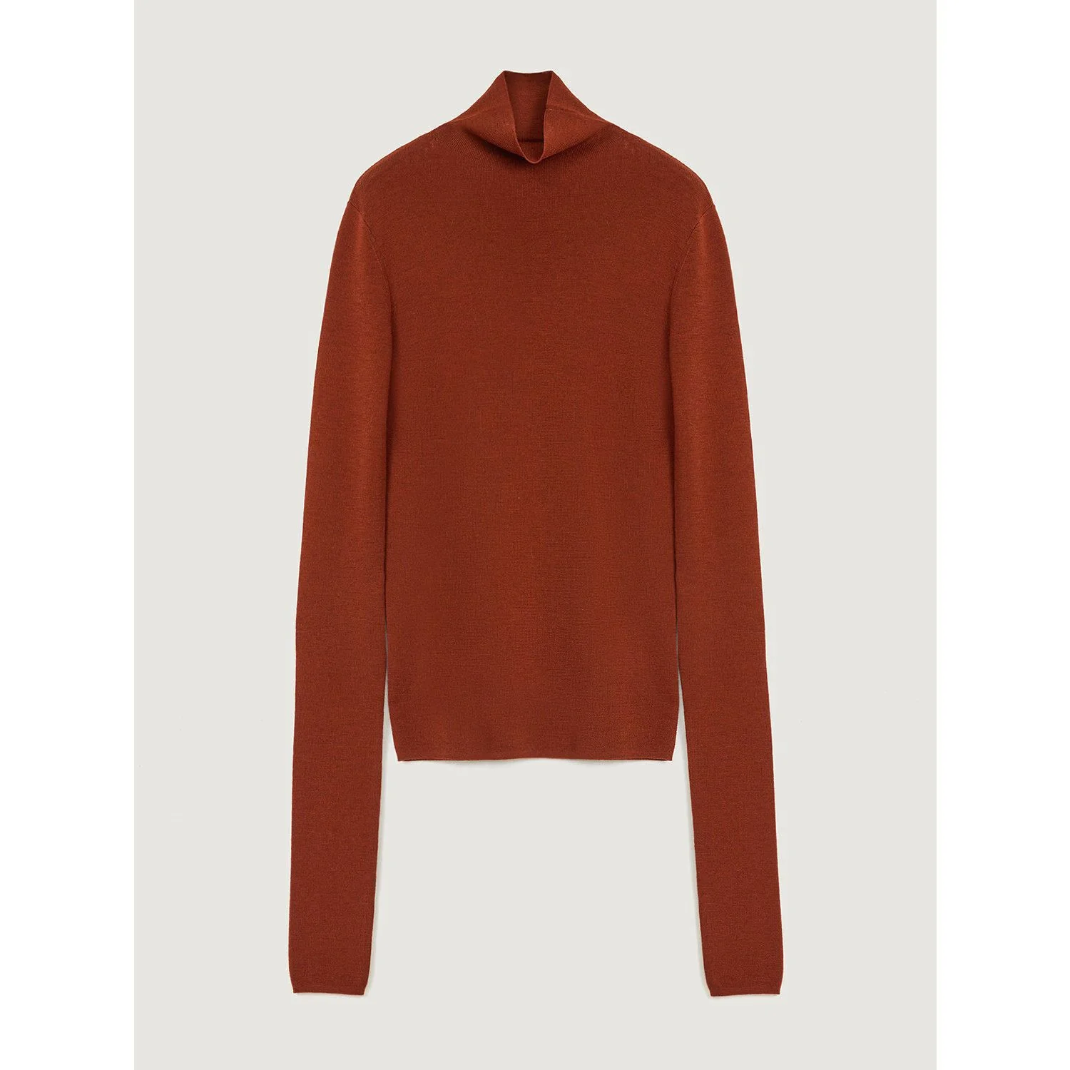Merino Split-Sleeve Knit Top - Image 6