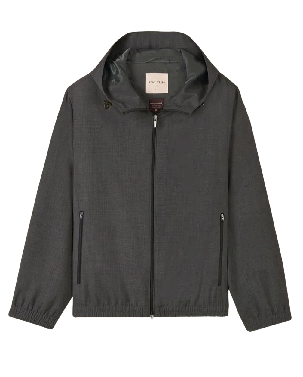 Merino Twill Hooded Jacket - Image 8