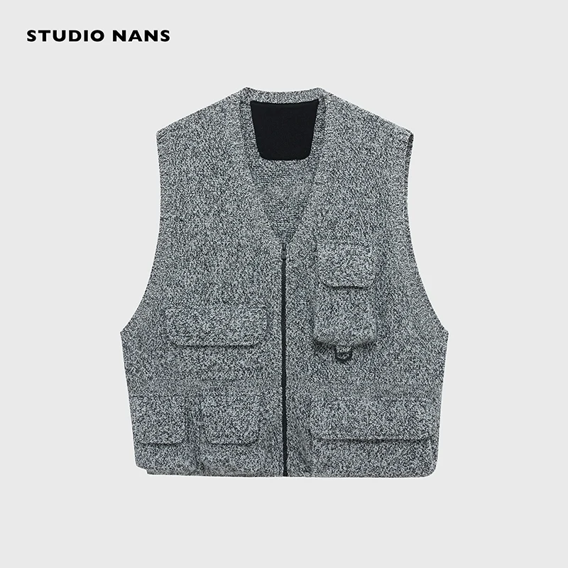 Merino Utility Knit Vest - Image 7