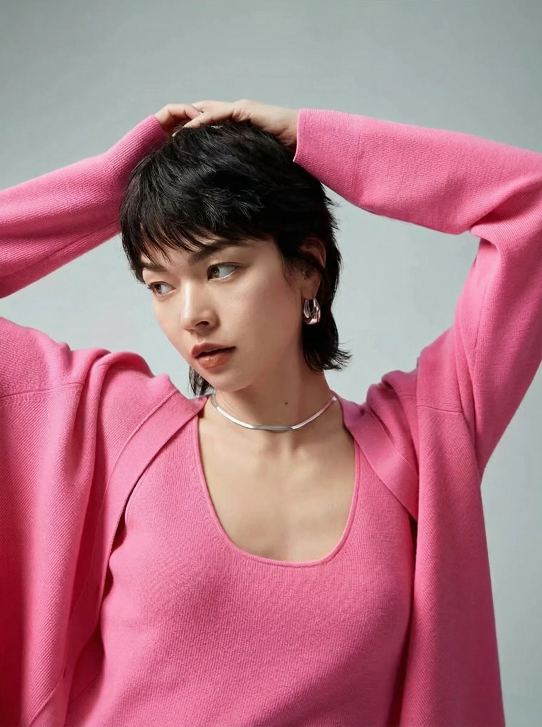 Merino V-Neck Cardigan - Image 2