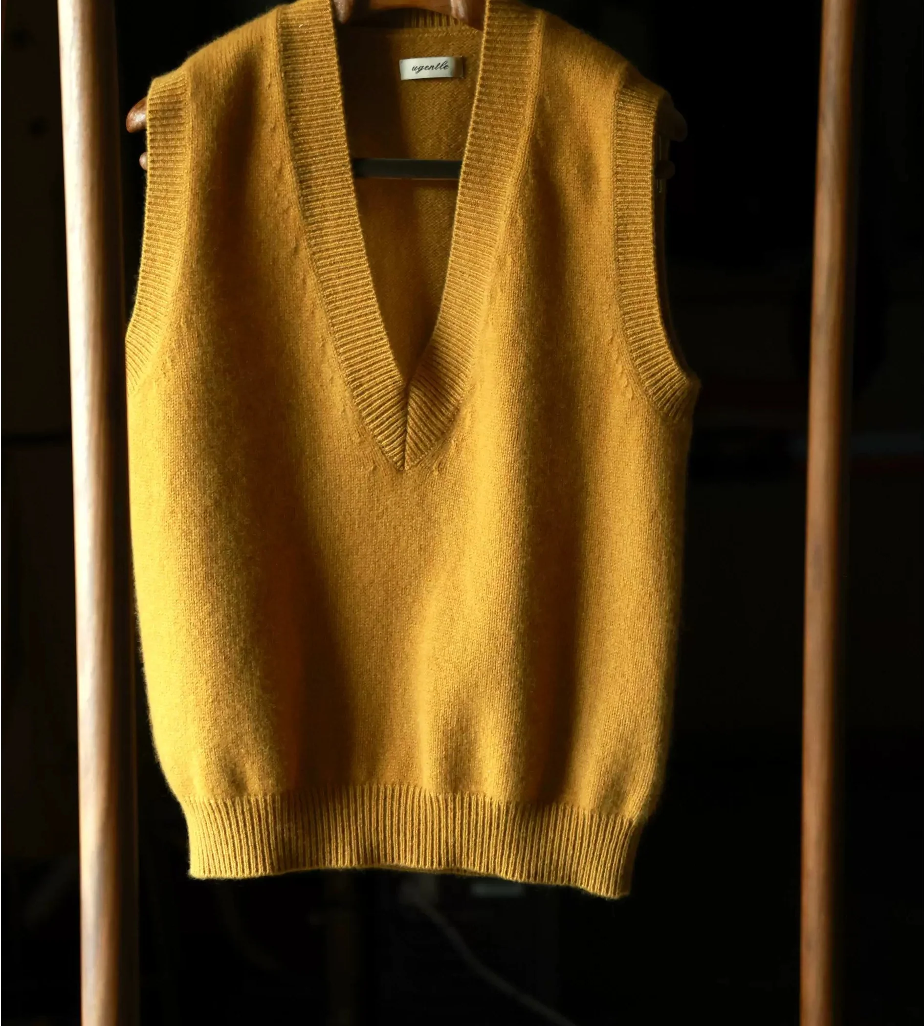 Merino V-Neck Vest - Image 3