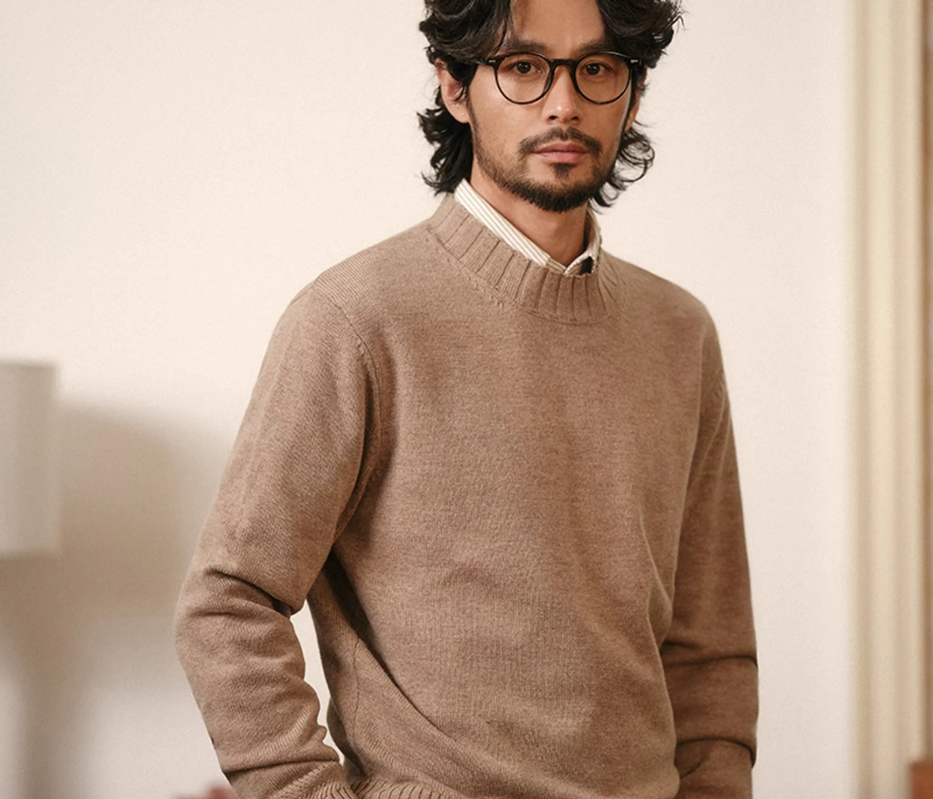 Merino Wool Turtleneck Sweater - Image 3
