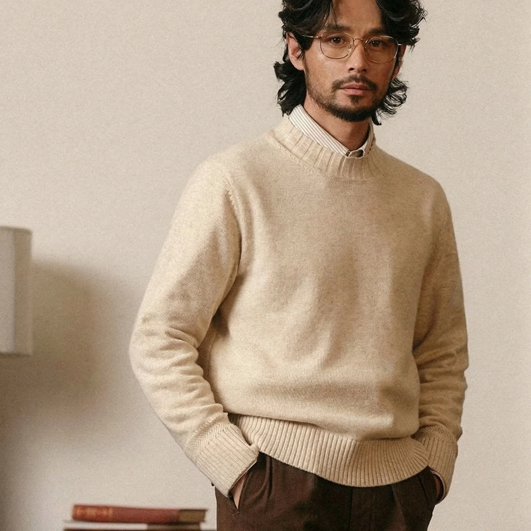Merino Wool Turtleneck Sweater - Image 6