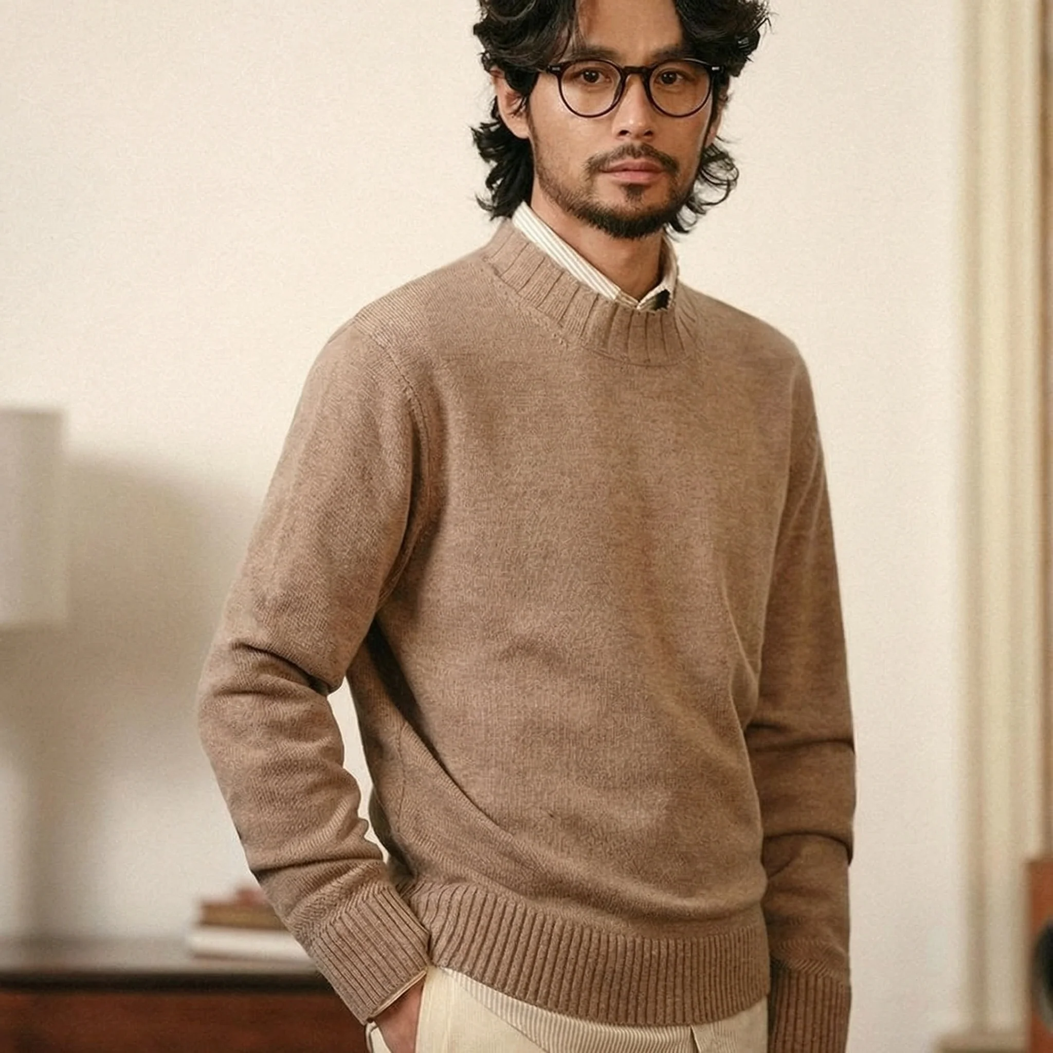 Merino Wool Turtleneck Sweater - Image 7