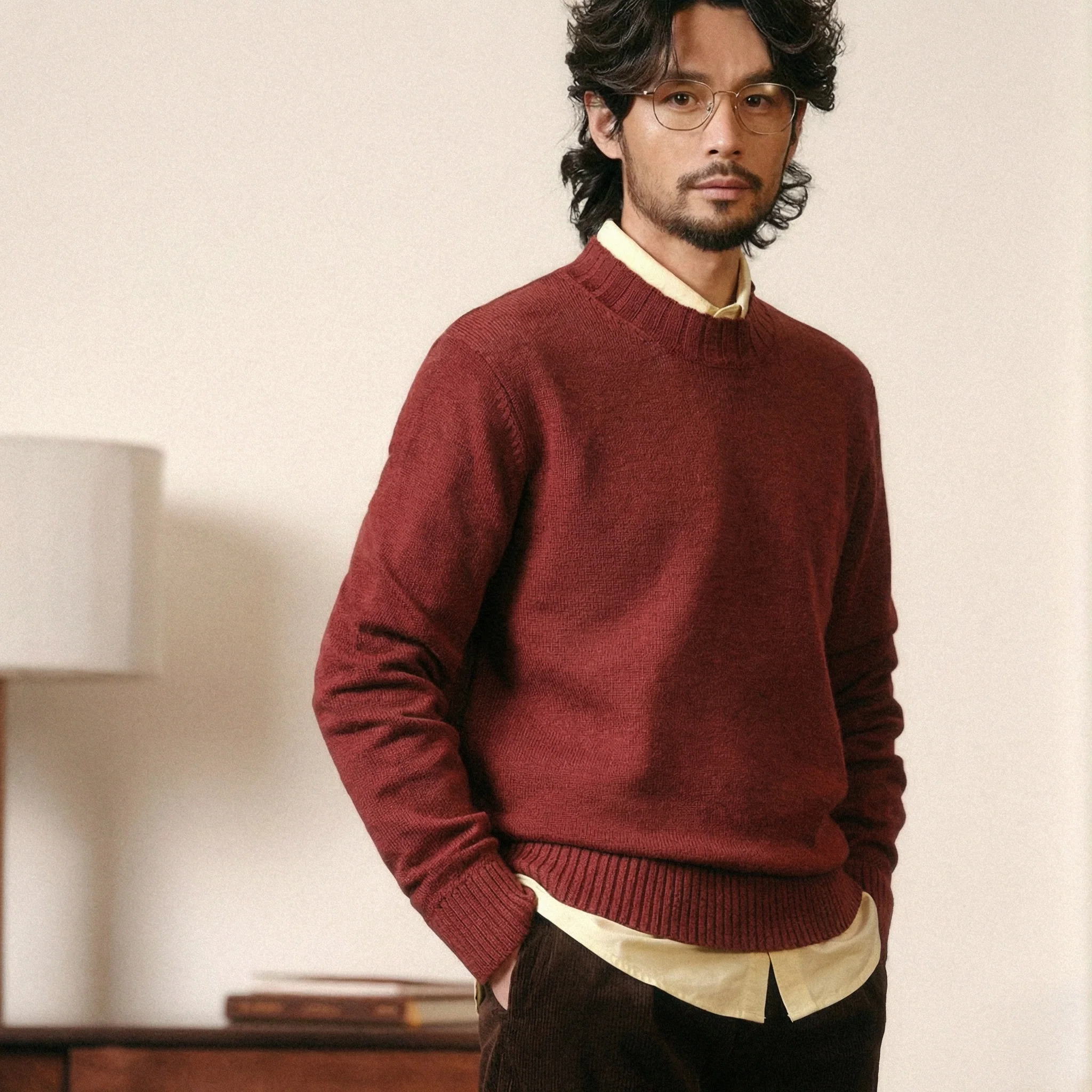 Merino Wool Turtleneck Sweater - Image 8
