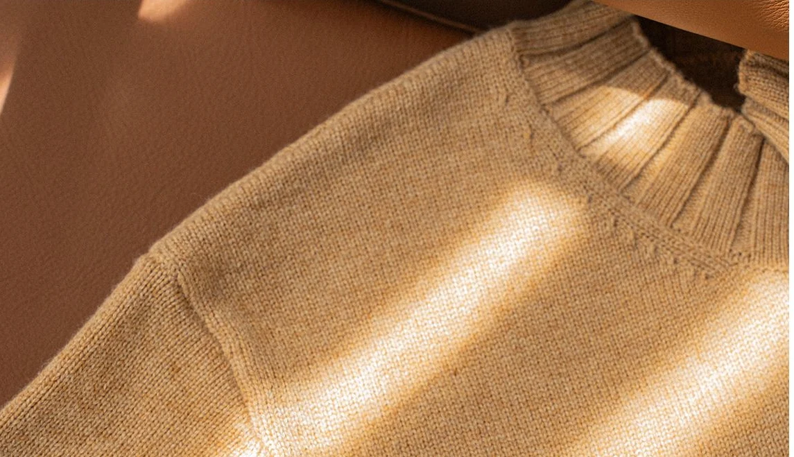Merino Wool Turtleneck Sweater - Image 9