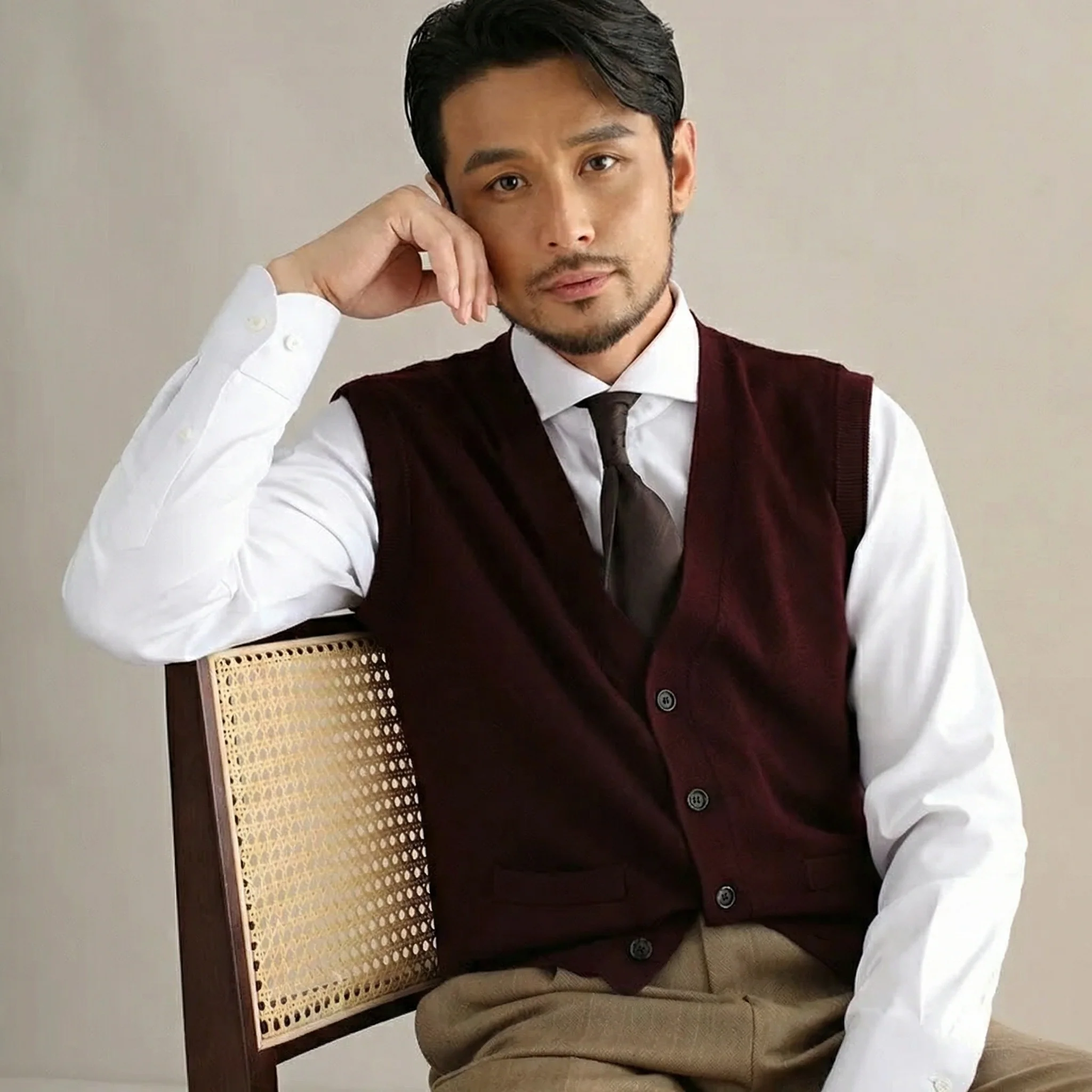 Merino Wool Vest - Image 2