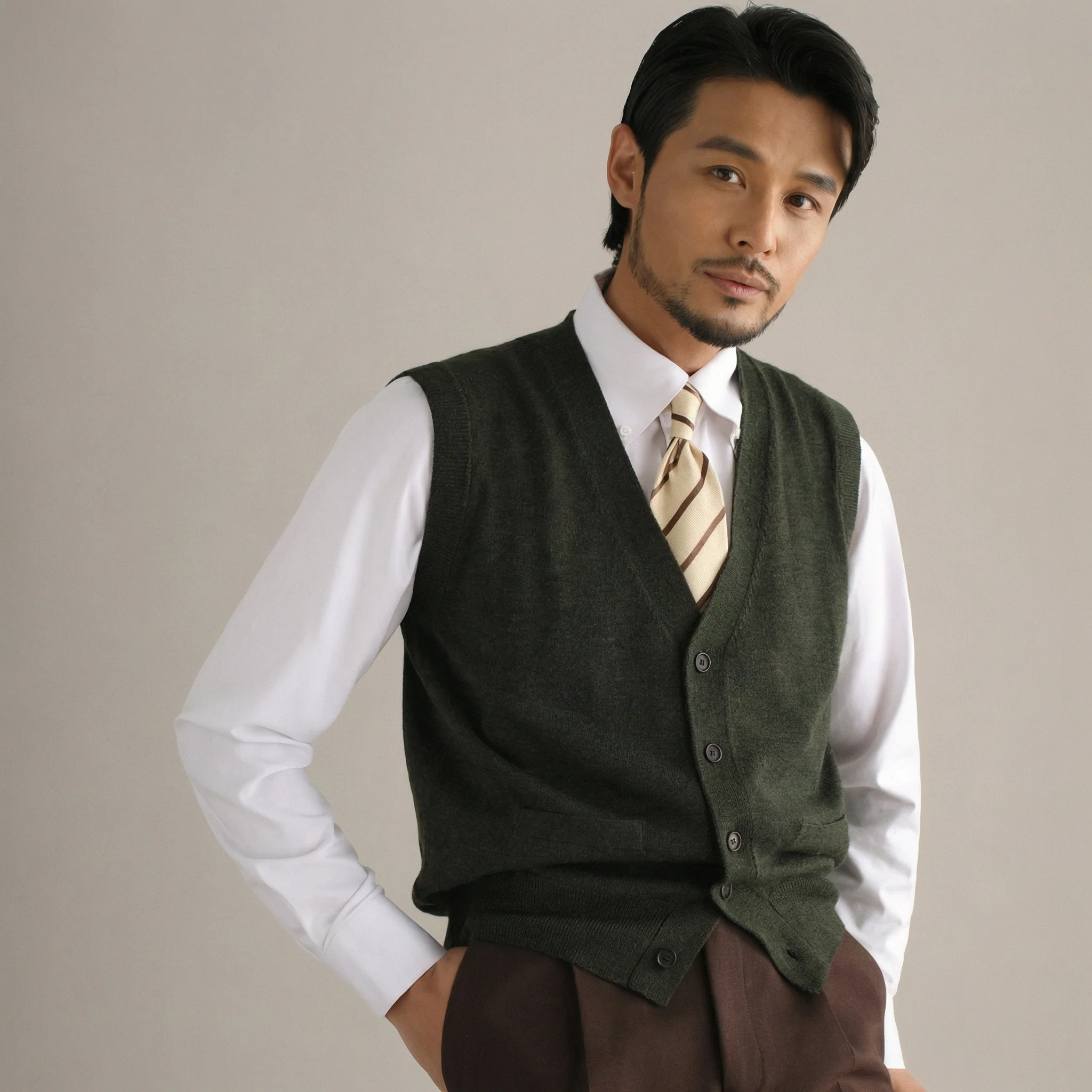 Merino Wool Vest - Image 3