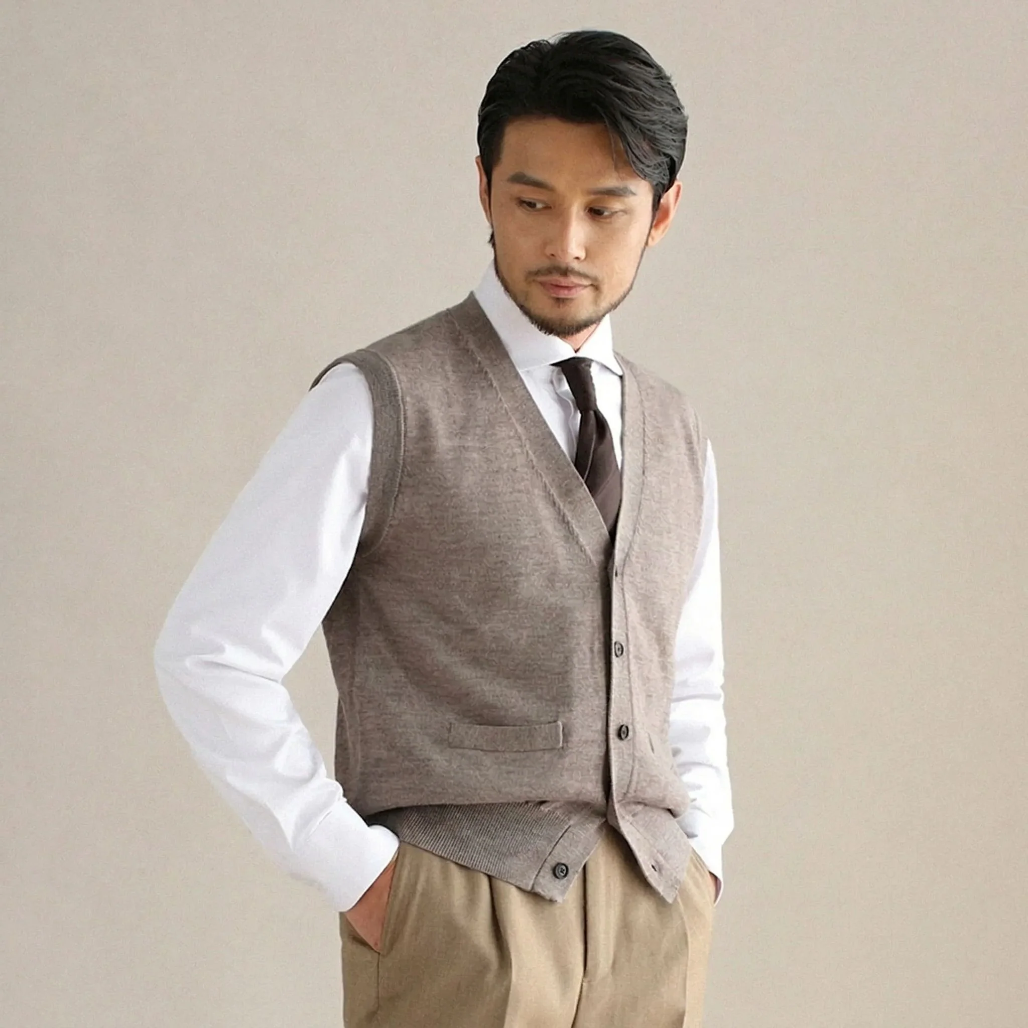 Merino Wool Vest - Image 6