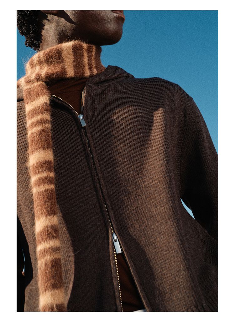 Merino Wool Zip-Up Hoodie - Image 7