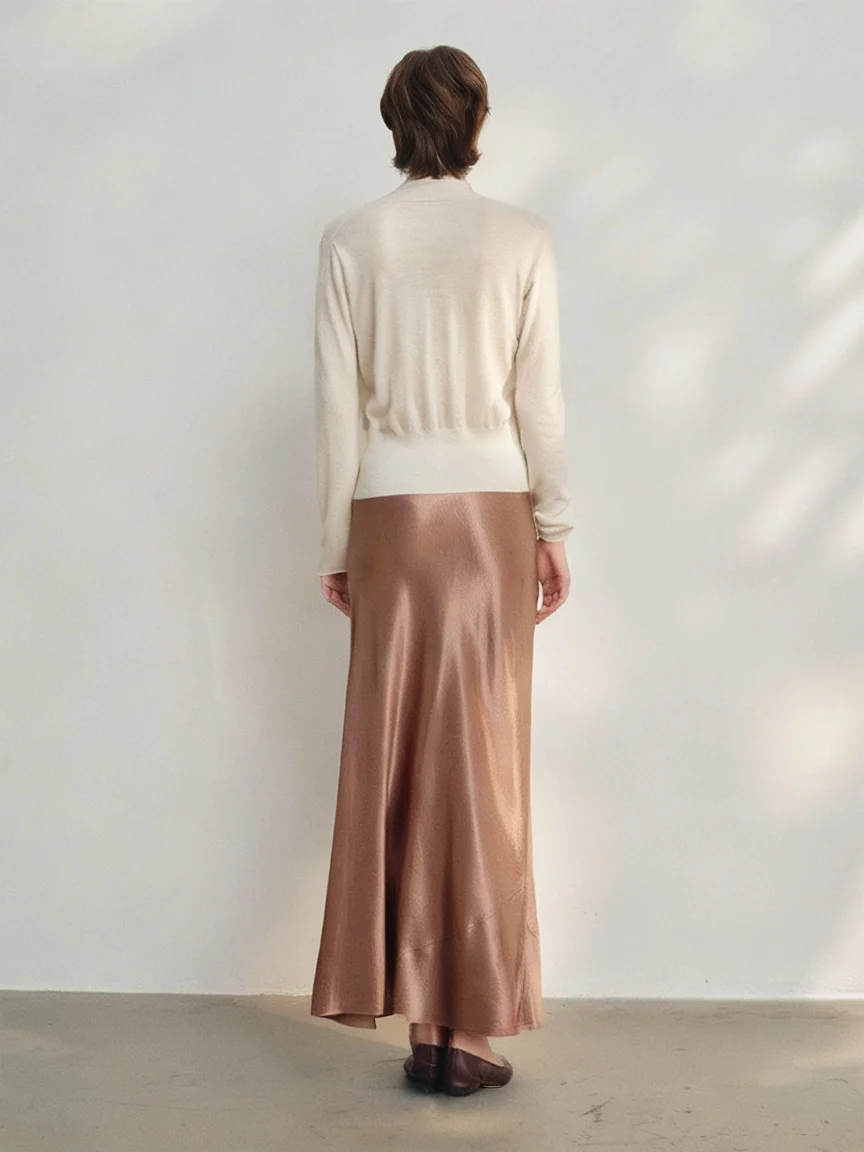 Merino Wrap Sweater - Image 4