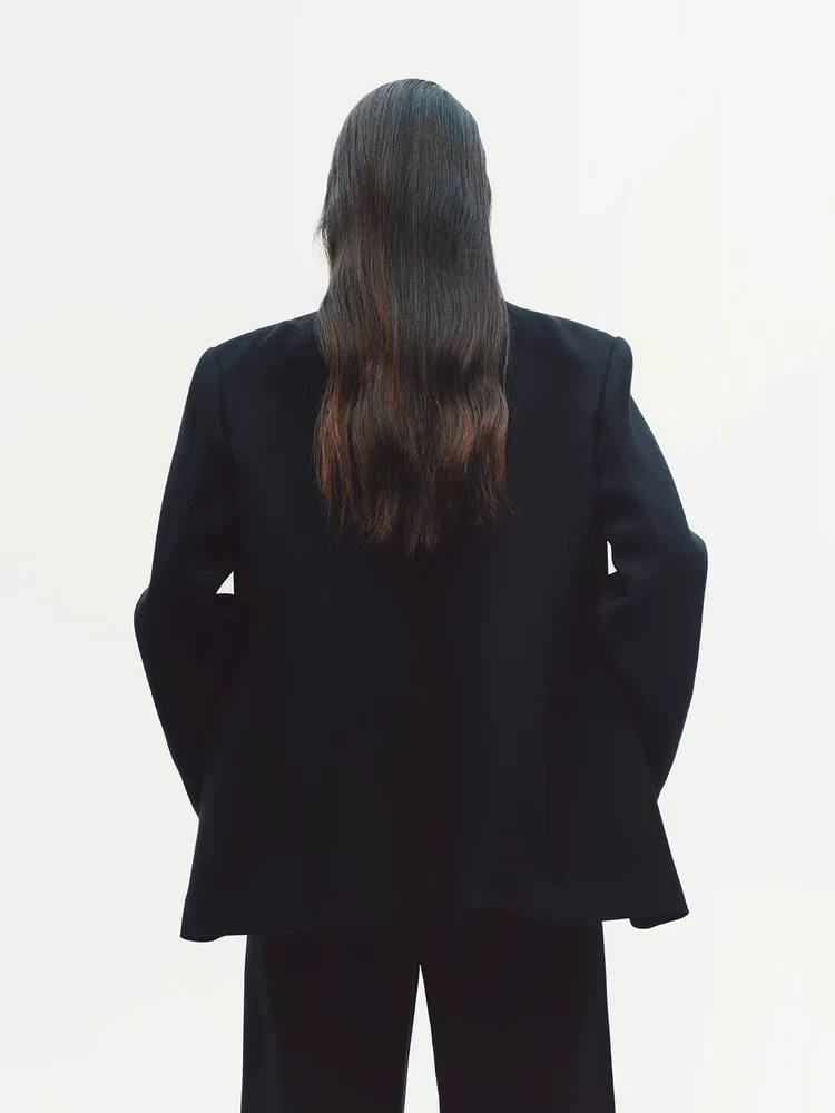 Metal Clasp Blazer - Image 2