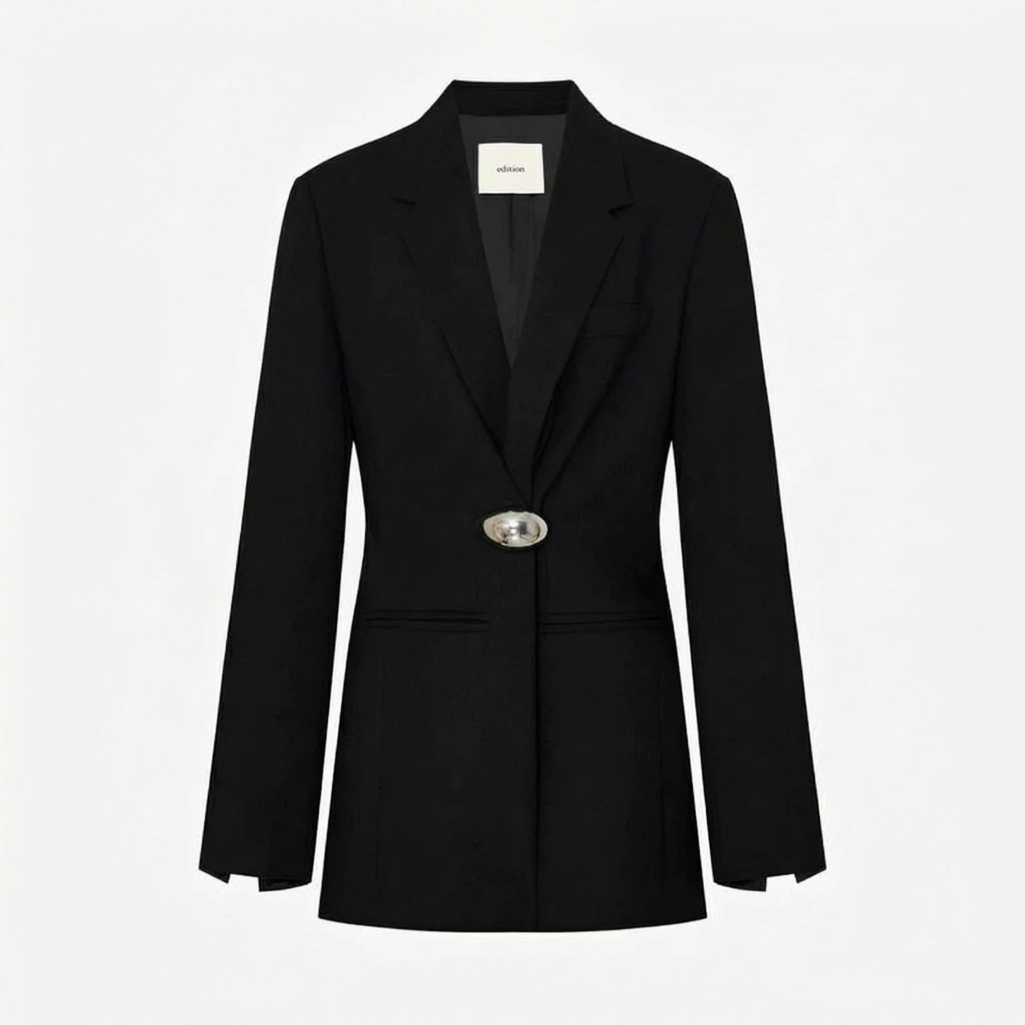 Metal Clasp Blazer - Image 5