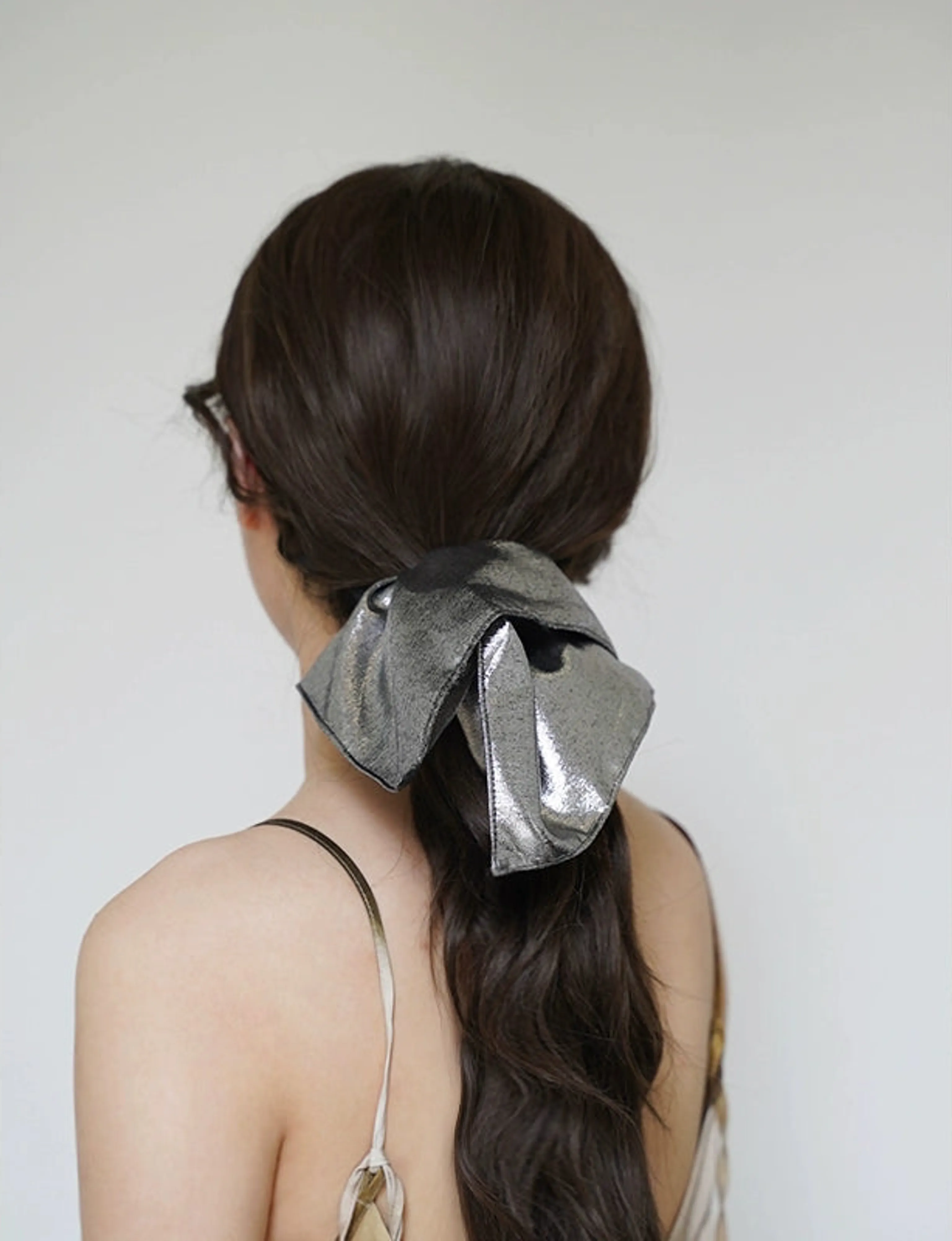 Metallic Bow Scrunchie - Image 8