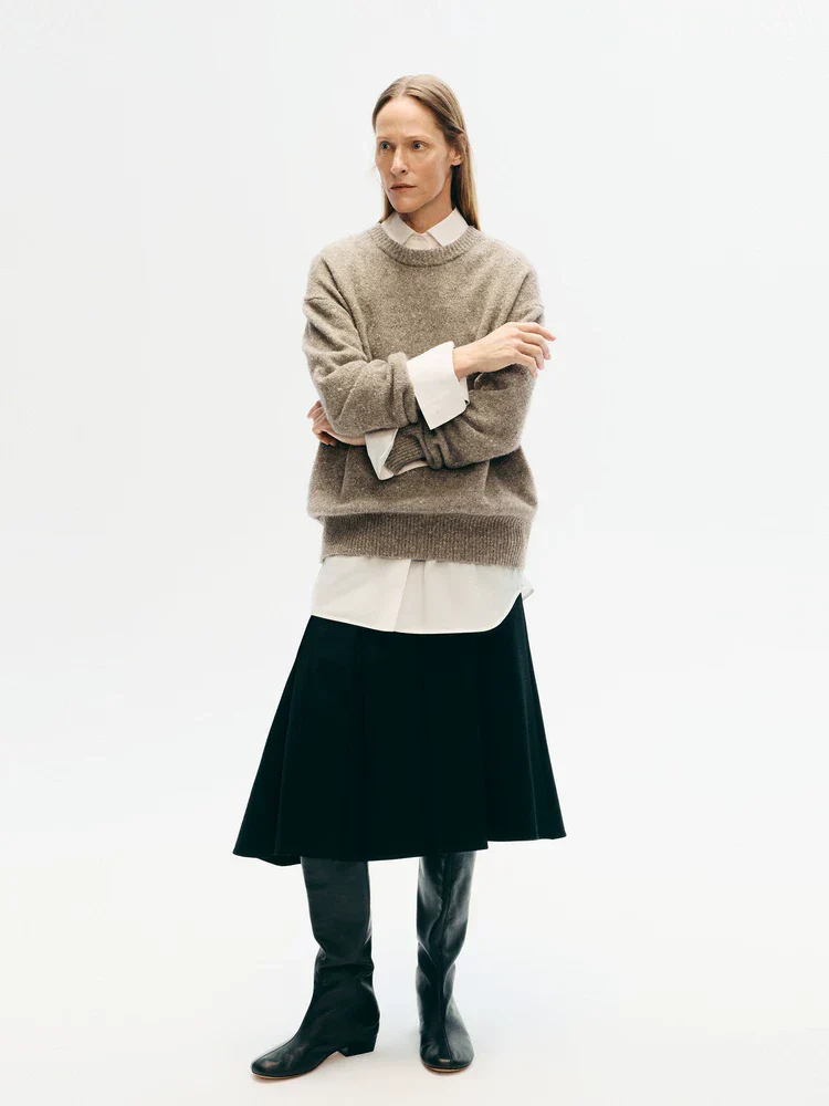Metallic Fleck Sweater