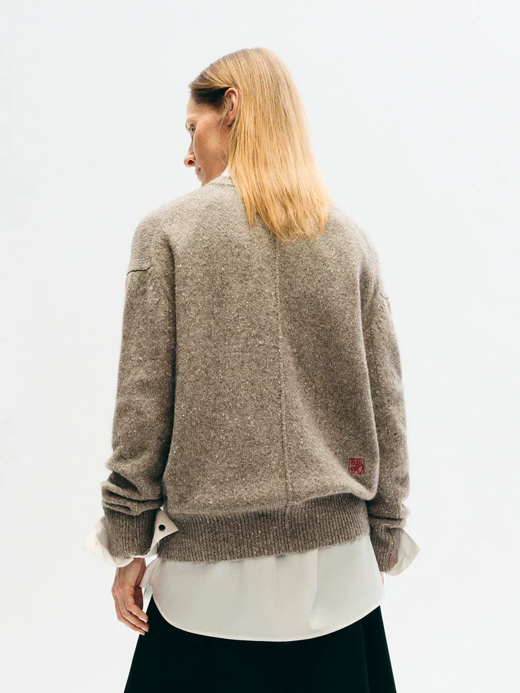 Metallic Fleck Sweater - Image 2