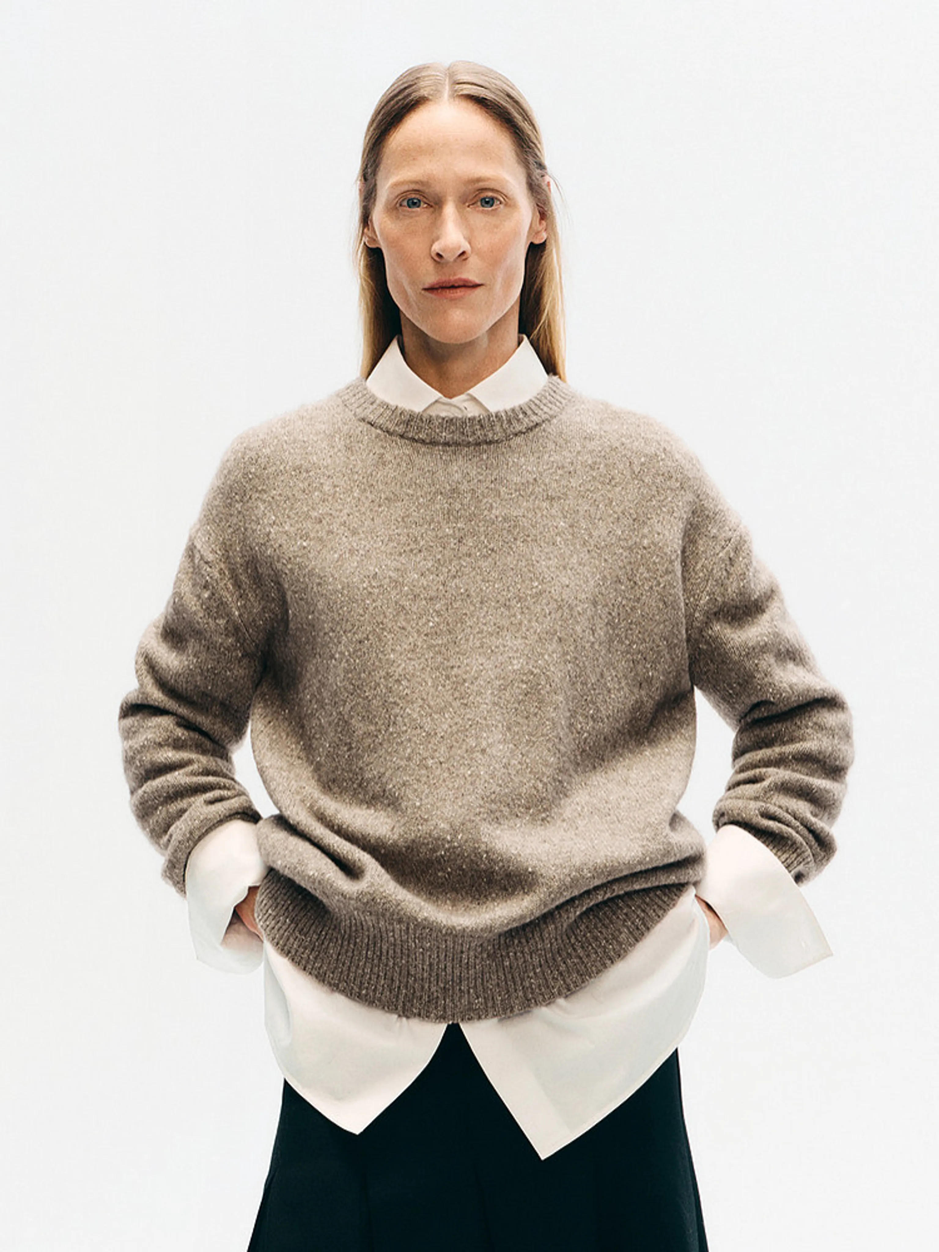 Metallic Fleck Sweater - Image 3