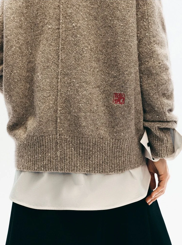 Metallic Fleck Sweater - Image 4