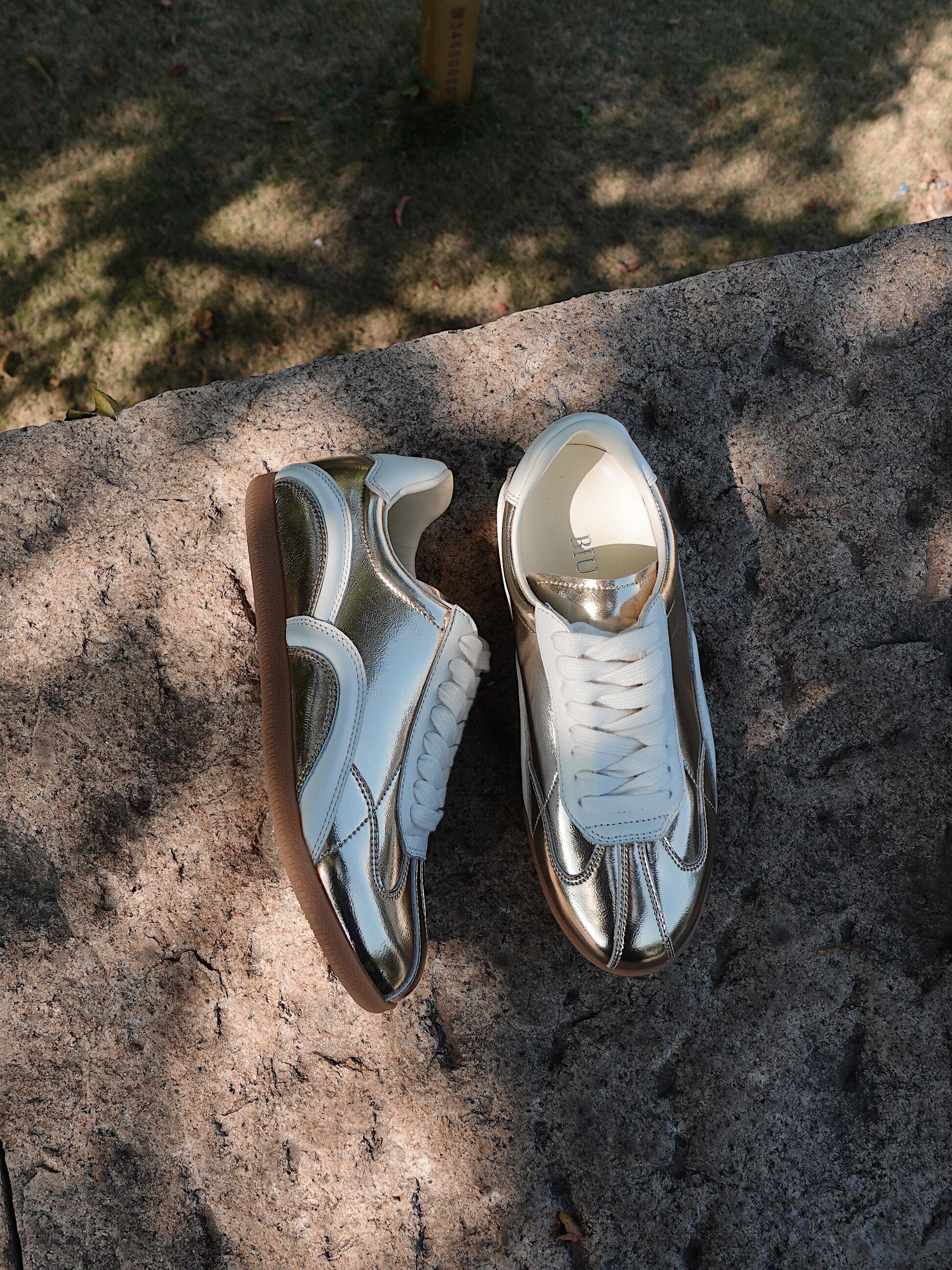 Metallic Gum Sneakers - Image 3