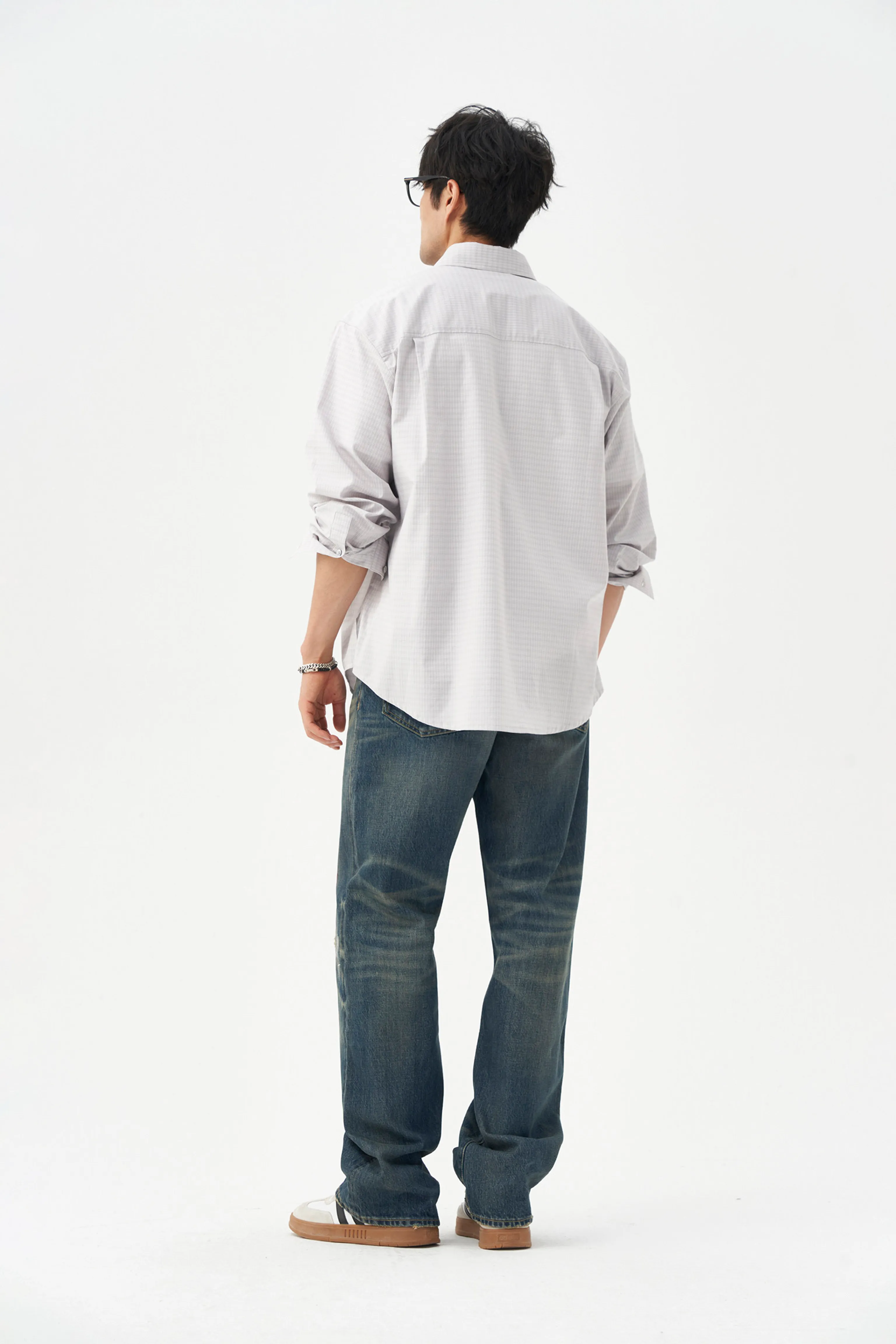 Micro Check Shirt - Image 6