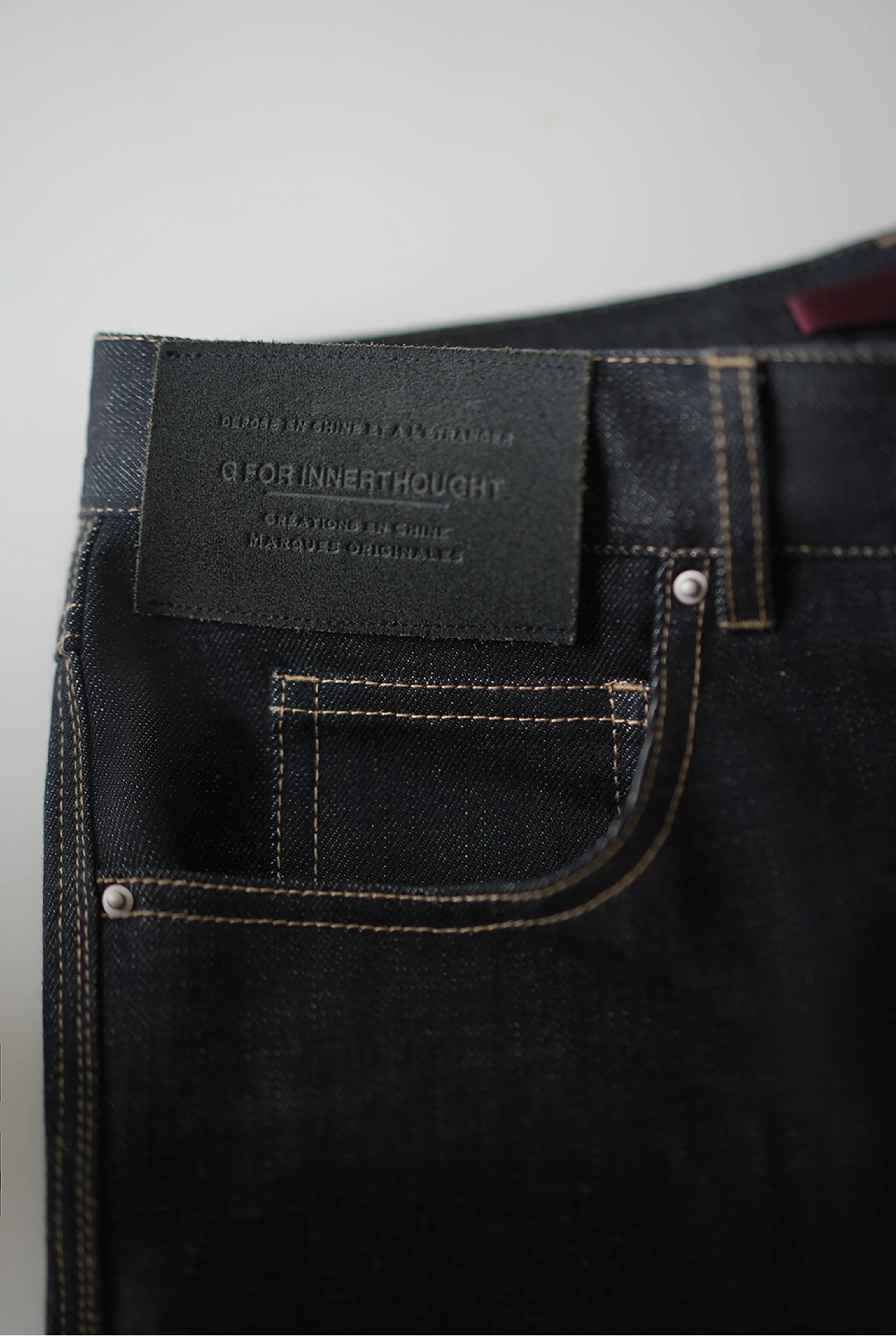 Micro-Flare Selvedge Denim Jeans - Image 5