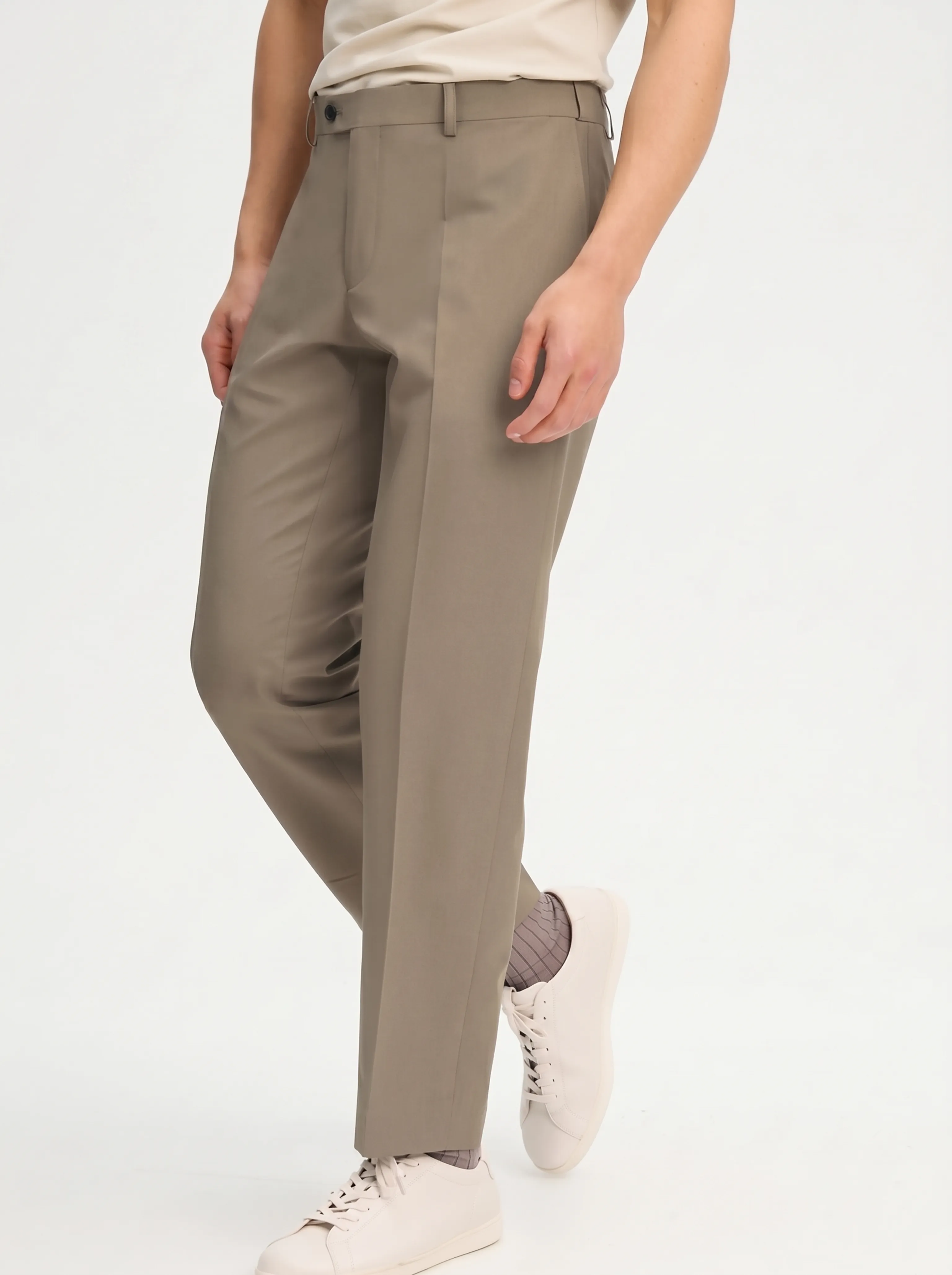 Micro-Grid Trousers