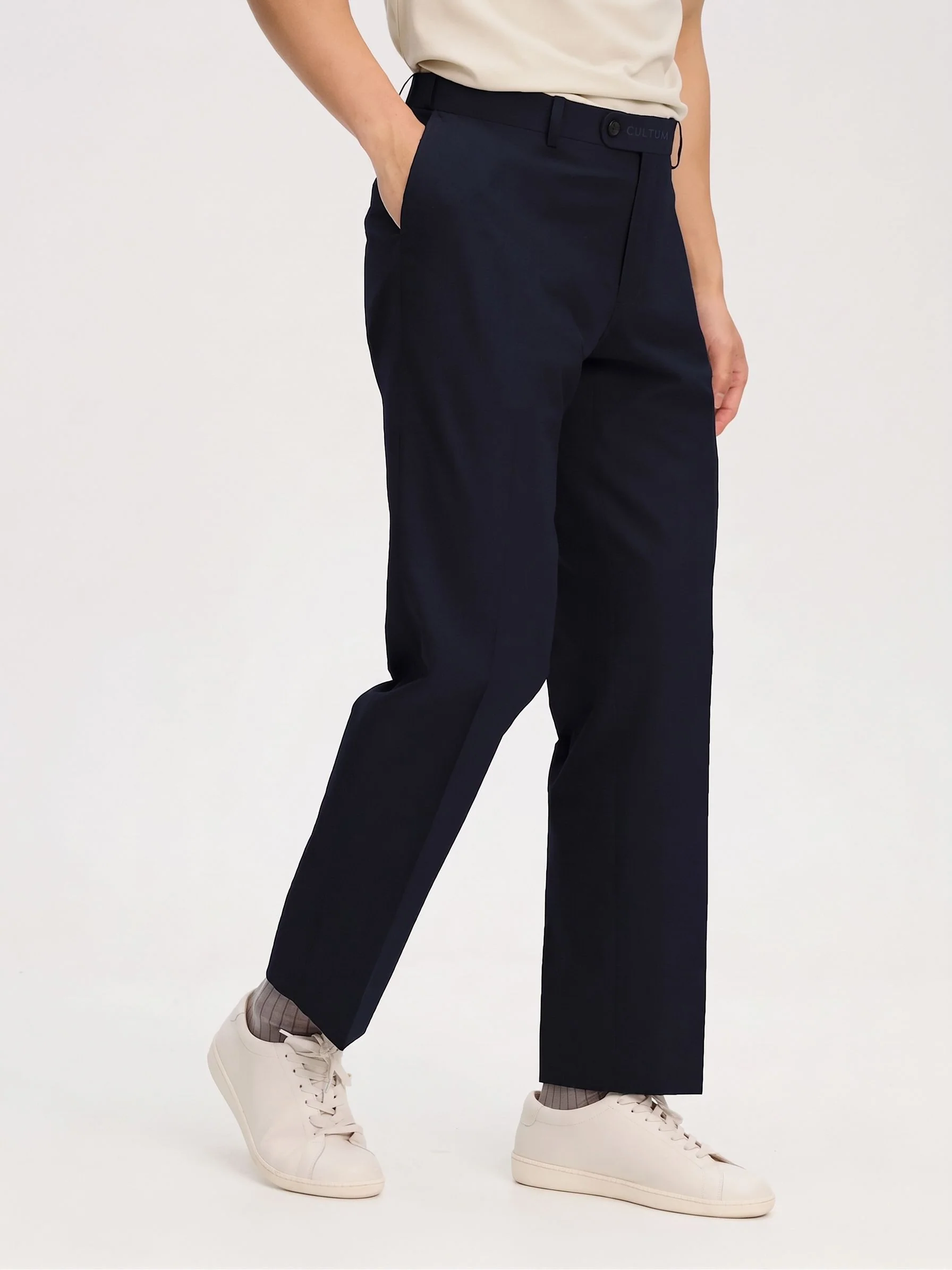 Micro-Grid Trousers - Image 3