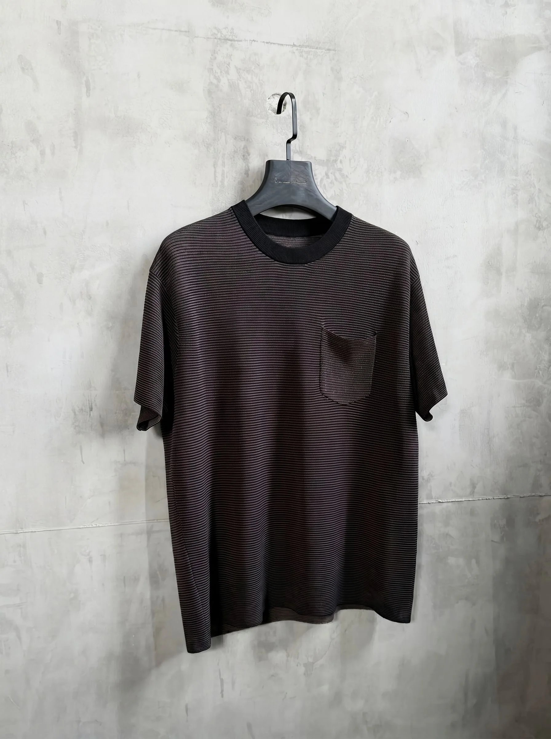 Micro-Stripe Pocket Tee - Image 5