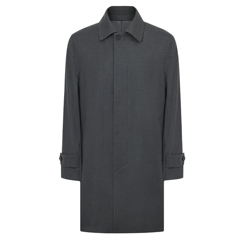 Mid-Length Commuter Overcoat - Image 12