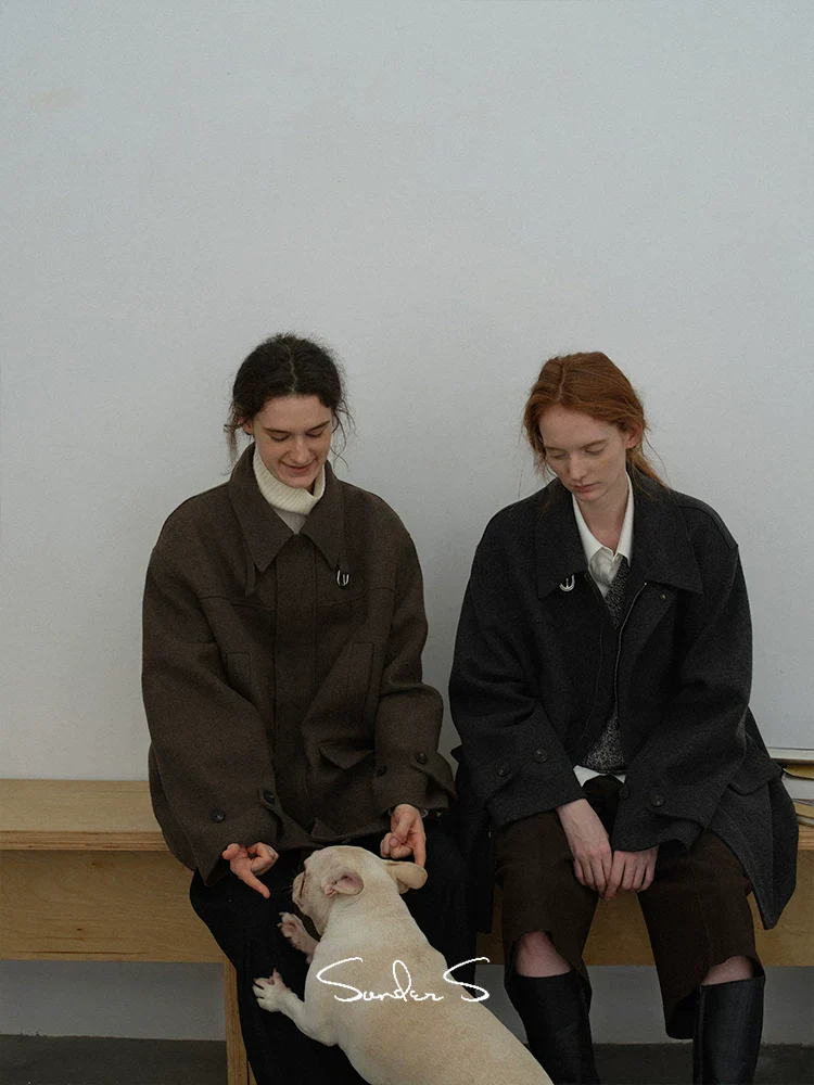 Mid-Length Wool-Blend Jacket - Image 4