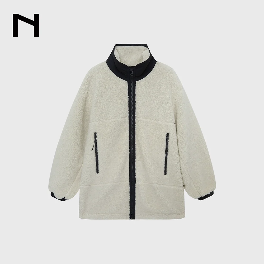 Mid-Length Wool-Blend Sherpa Jacket - Image 5