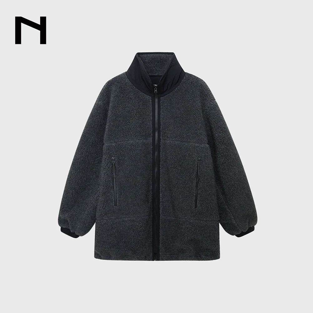 Mid-Length Wool-Blend Sherpa Jacket - Image 6